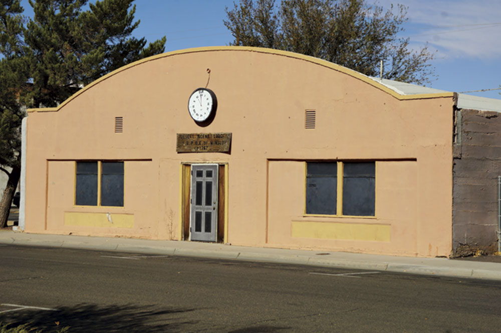 the Winslow Black Elks Lodge; Photo courtesy Douglas C.Towne;