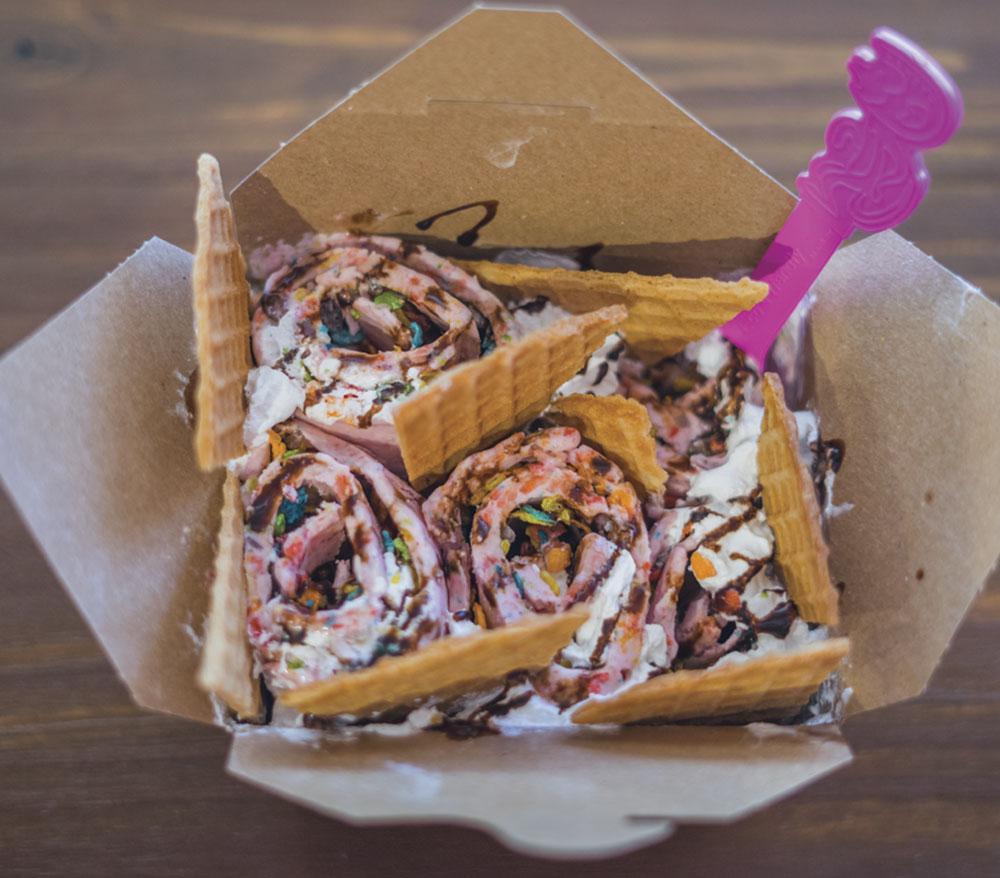 photo by Victor Ren; Nomadic Ice Cream Rolls