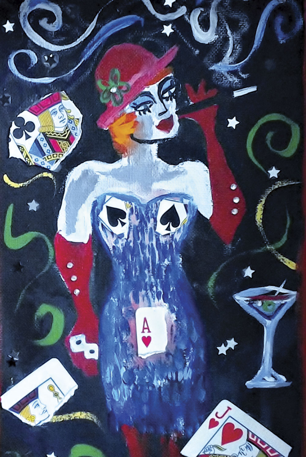 Photos courtesy AZ Collection ASU Libraries; Douglas C. Towne; &ldquo;Red,&rdquo; a 2011 piece by artist Darcy Roberts inspired by the Security Building casino