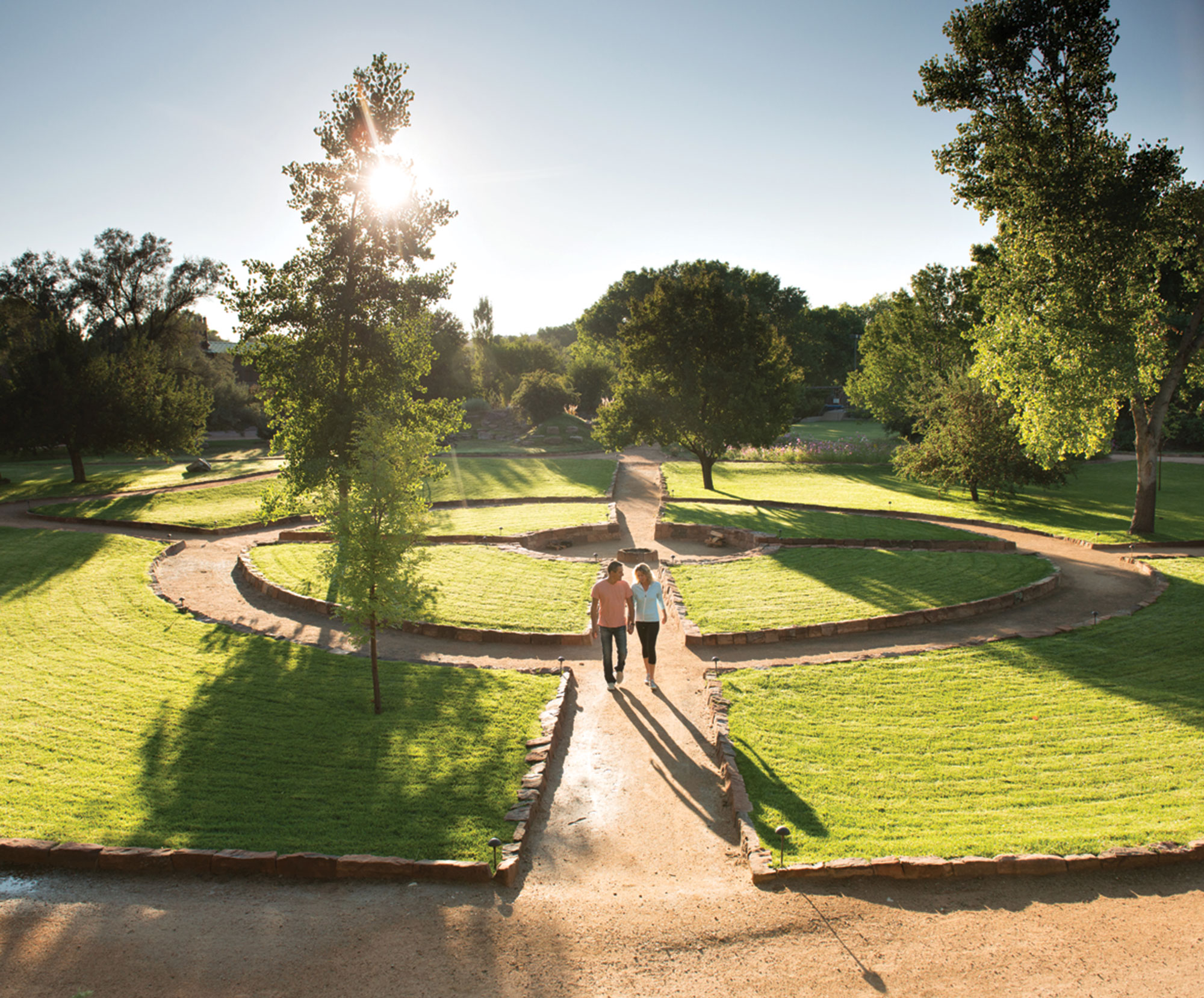 Medicine Wheel at Sunrise Springs Spa Resort; Photo courtesy Sunrise Springs Spa Resort