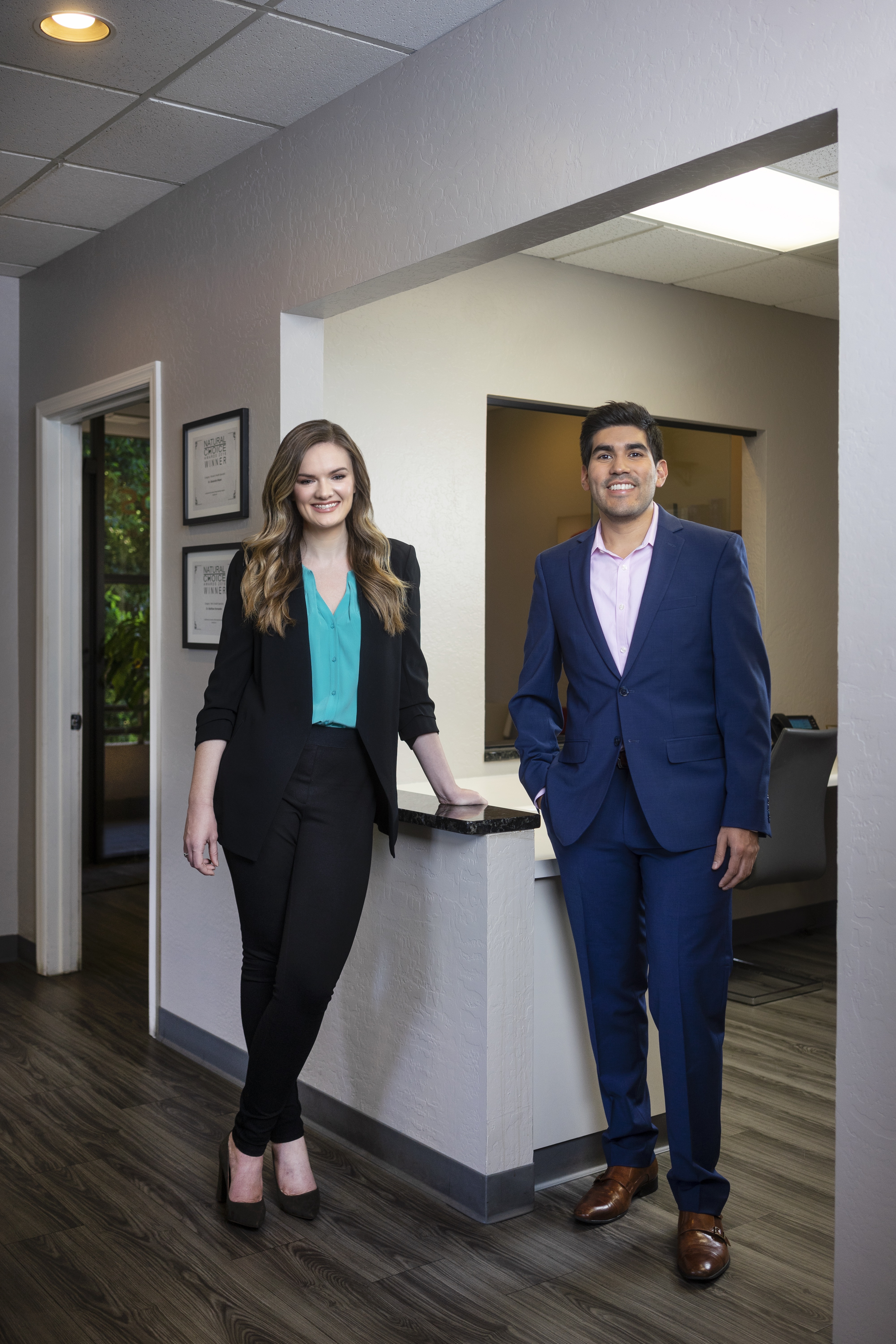 Dr. Alexandra Mayer and Dr. Matthew Hernandez at Ethos Integrative Medicine