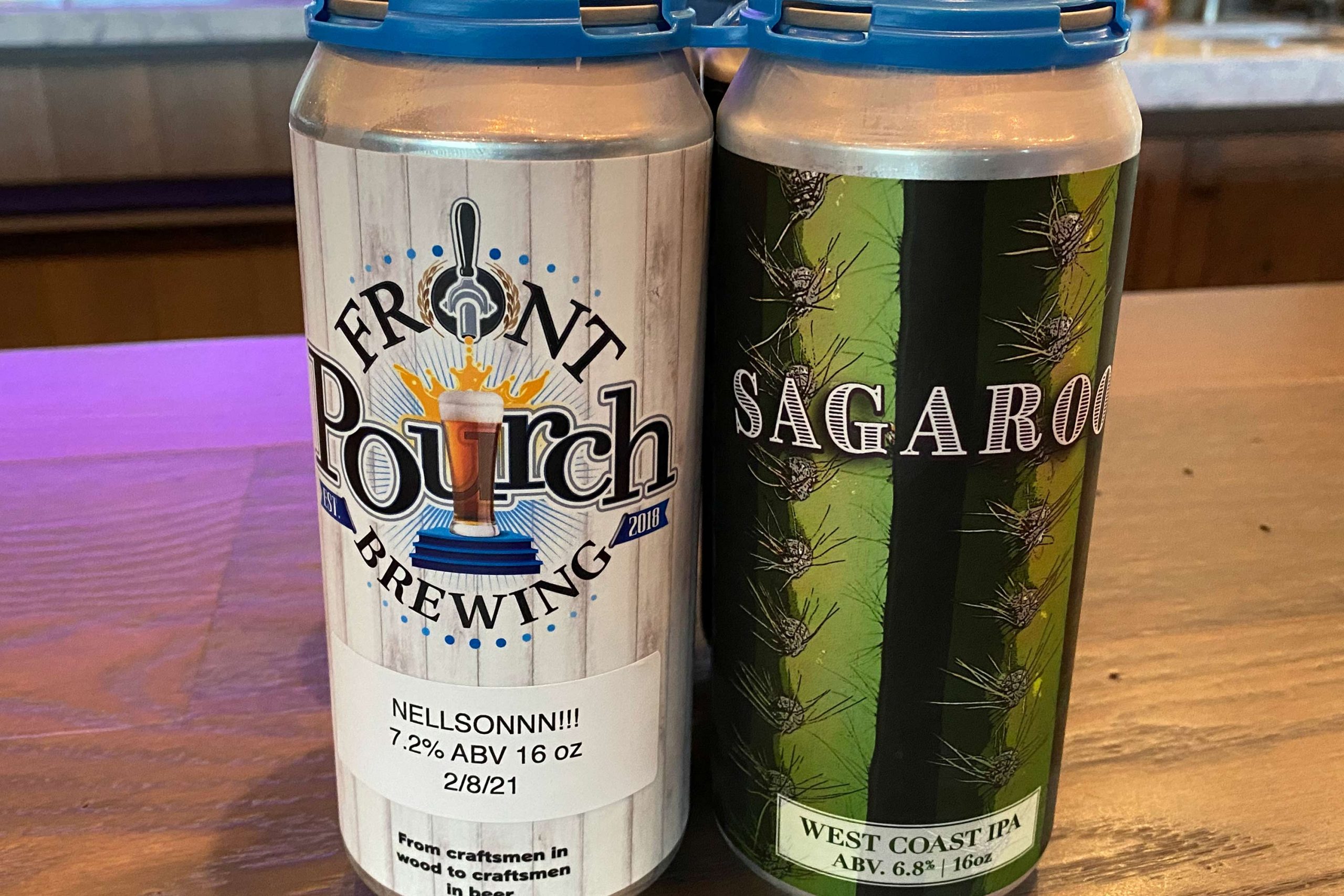 Nellsonnn! & Sagaroo west coast IPA from Front Pourch Brewing