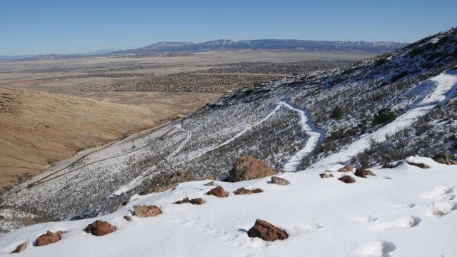 Glassford Hill Summit Trail Hike in Prescott Valley
