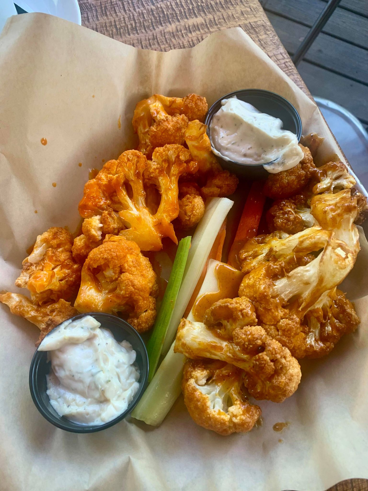 Cauliflower Wings | Photo by Leah LeMoine