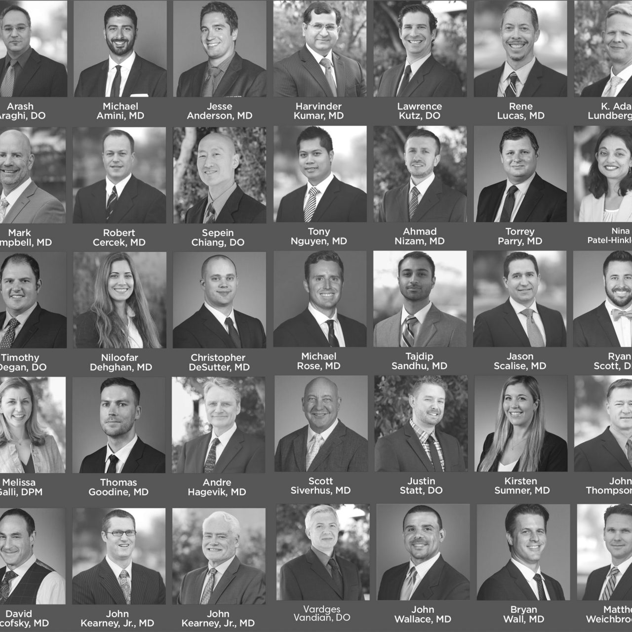 Faces of Orthopedic Surgery and Spine Health Solutions