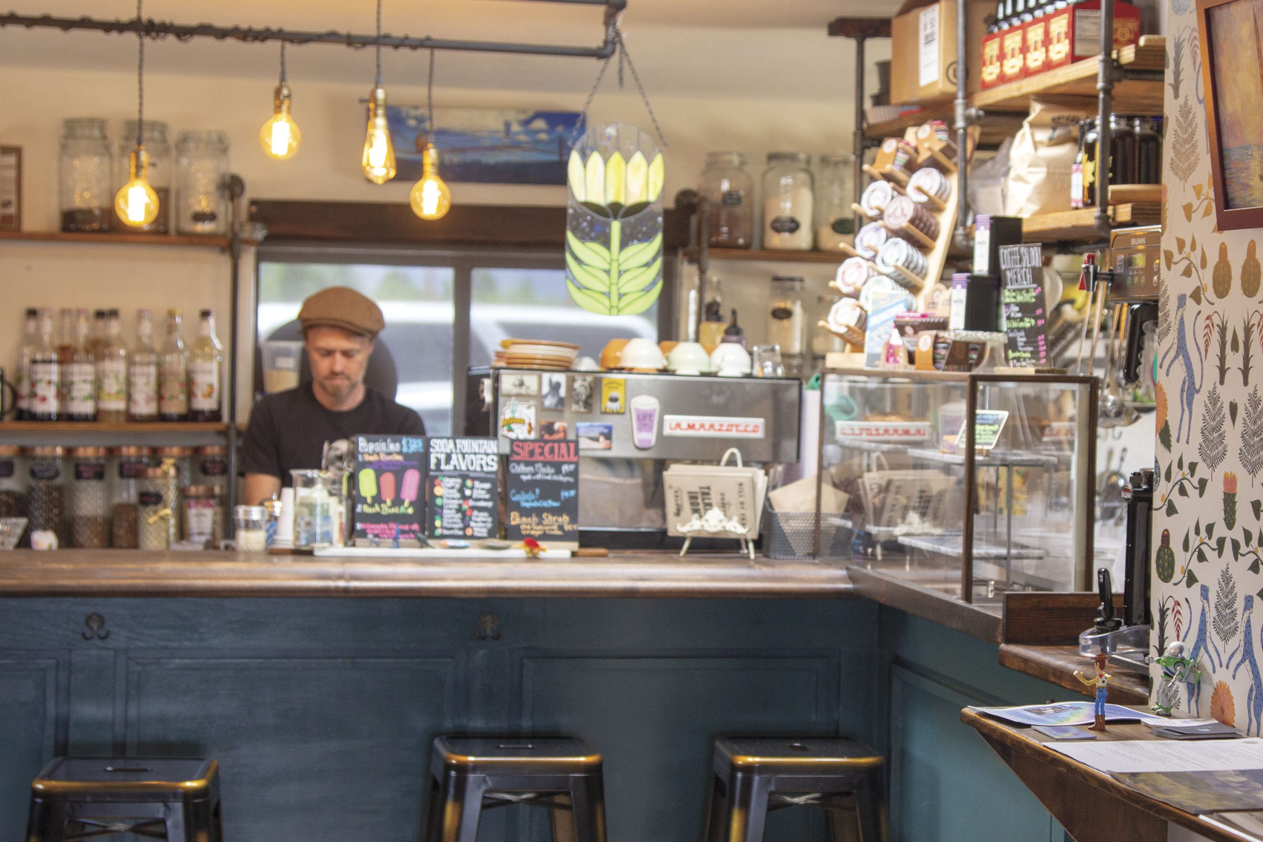 Talking Irons Coffee Saloon; Photo by Mark Lipczynski Talking Irons Coffee Saloon; Photo by Mark Lipczynski