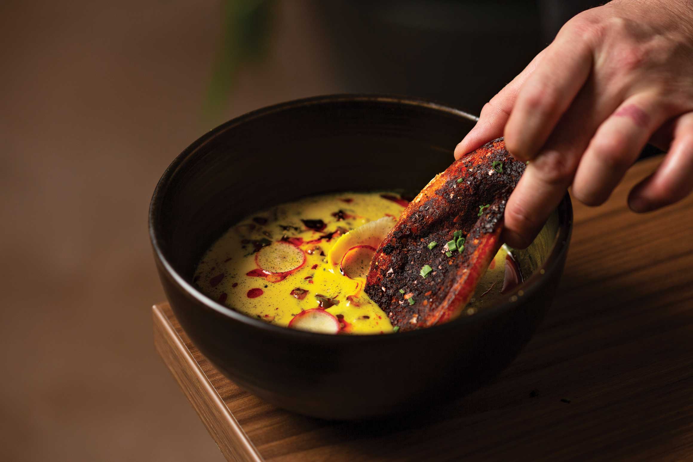 Sweet corn bisque