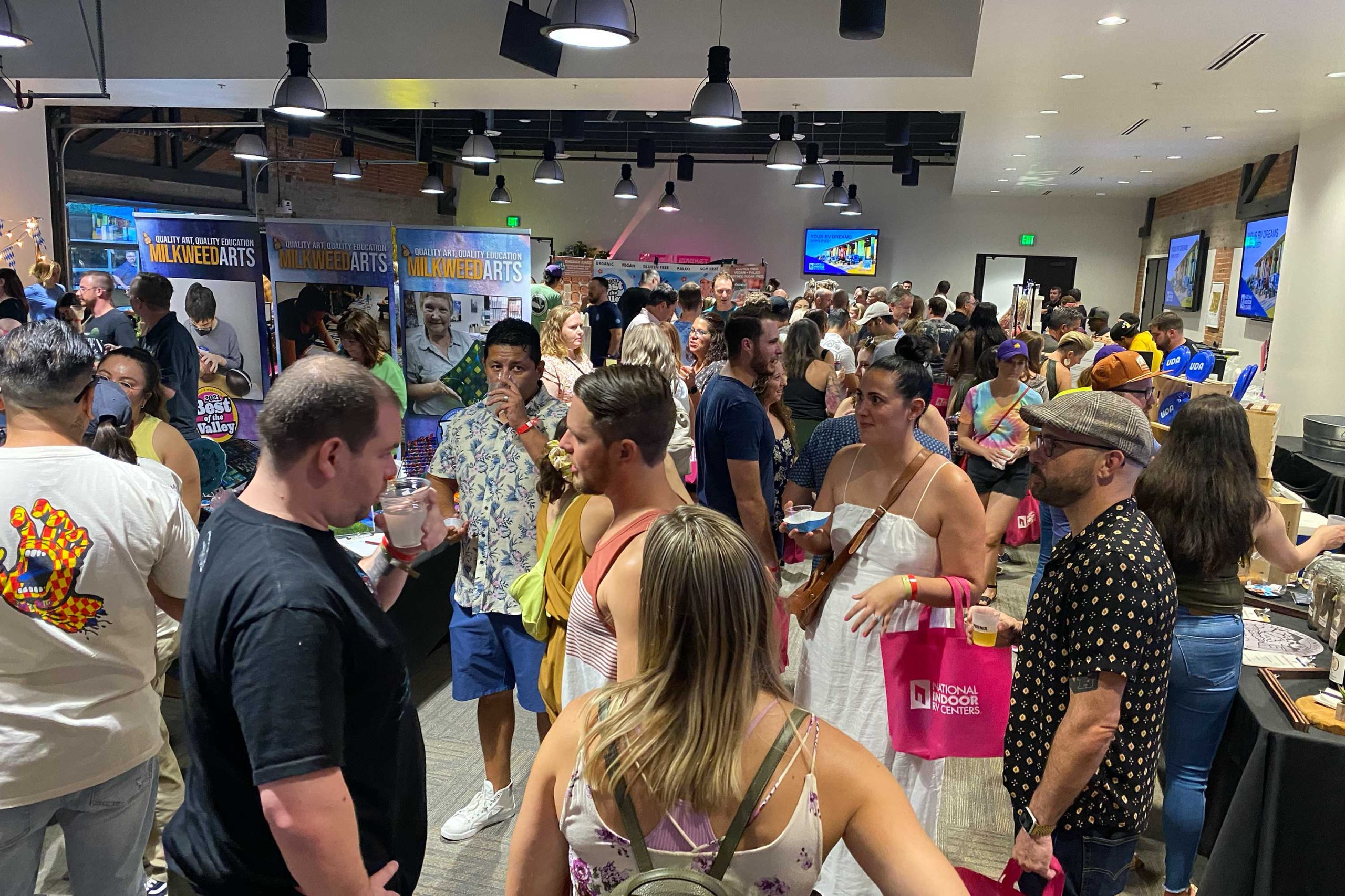 crowds