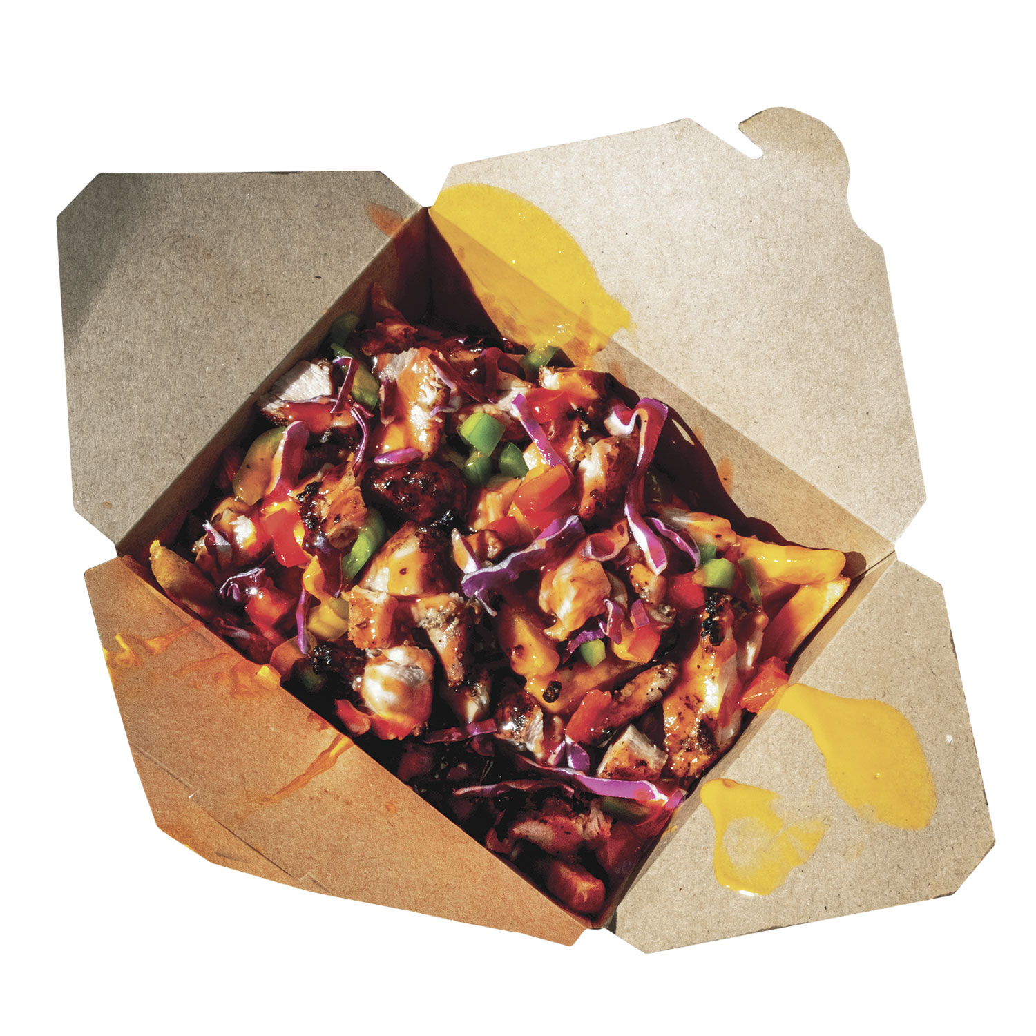 Jerk fries at Island Boyz Jerk Spot; Photo by Mirelle Inglefield Jerk fries at Island Boyz Jerk Spot; Photo by Mirelle Inglefield