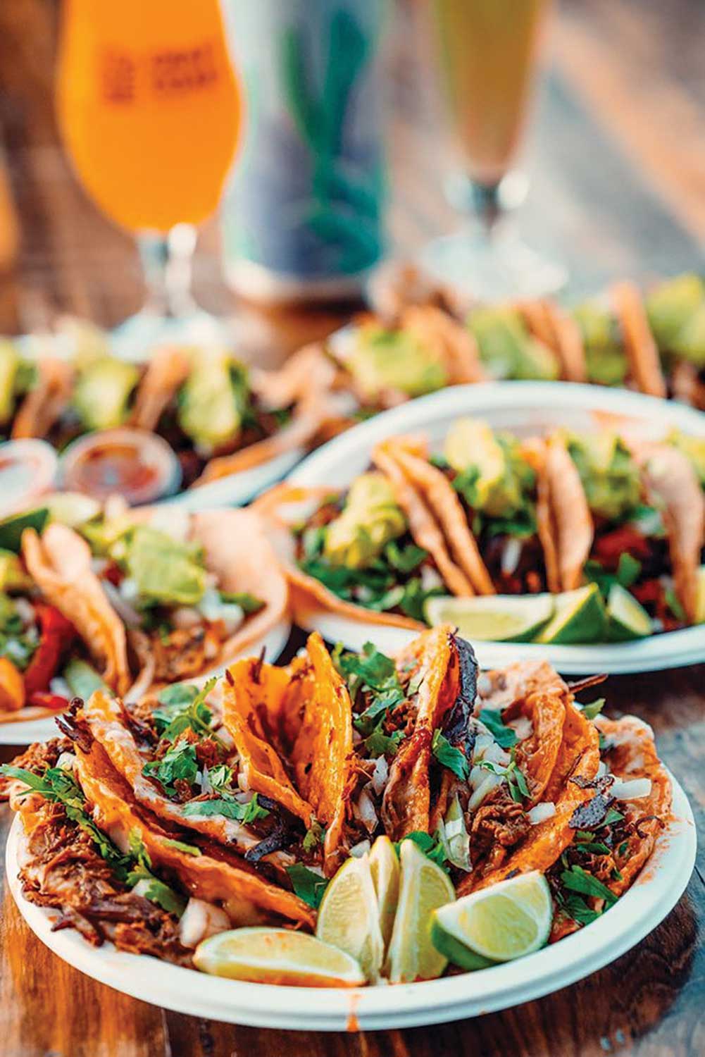 Craft Coast Beer & Tacos birria tacos