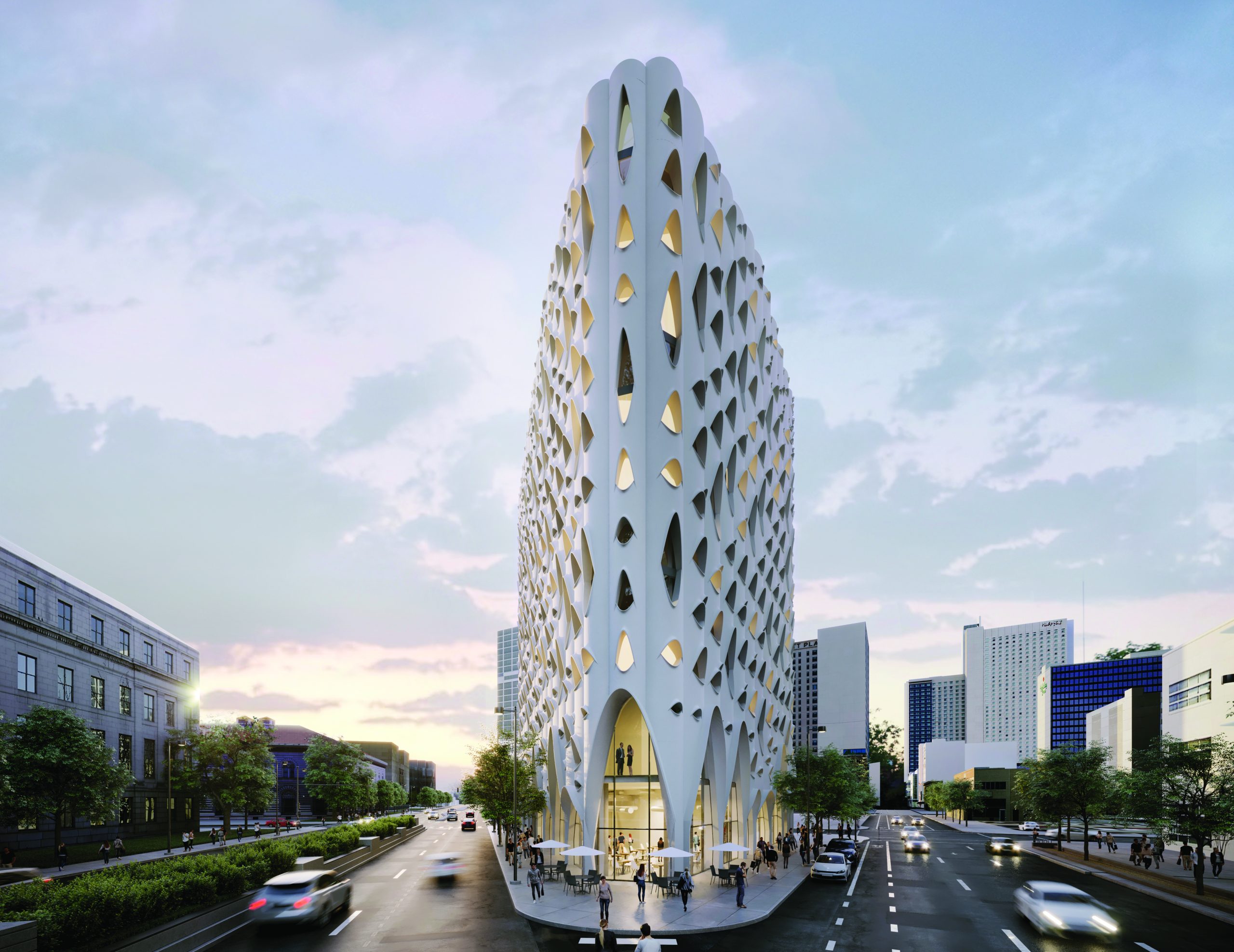 Populus rendering by Studio Gang Populus rendering by Studio Gang
