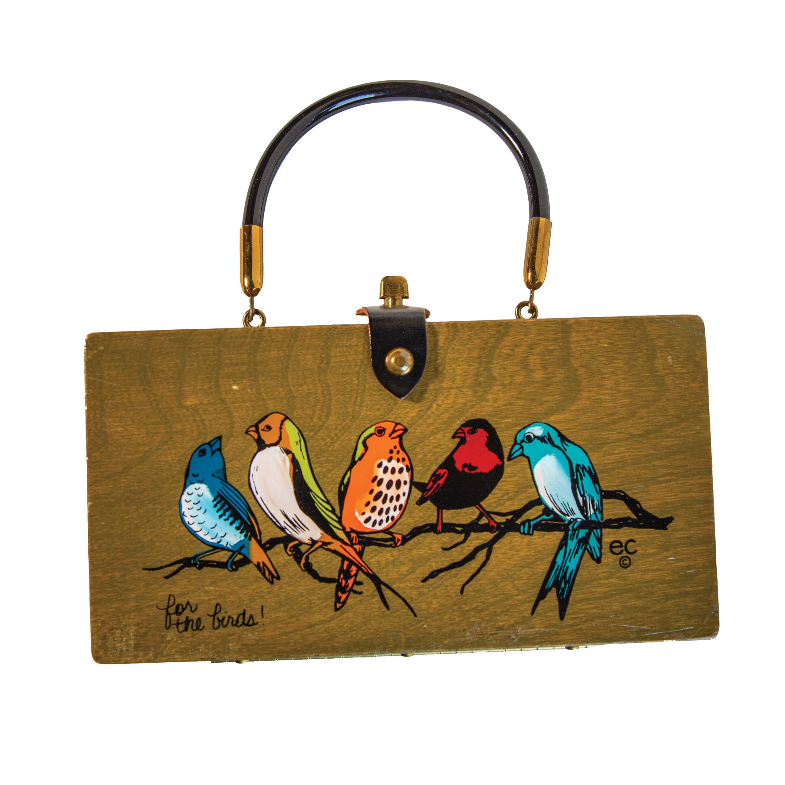 1960s Enid Collins Cigar Box Purse $164 1960s Enid Collins Cigar Box Purse $164