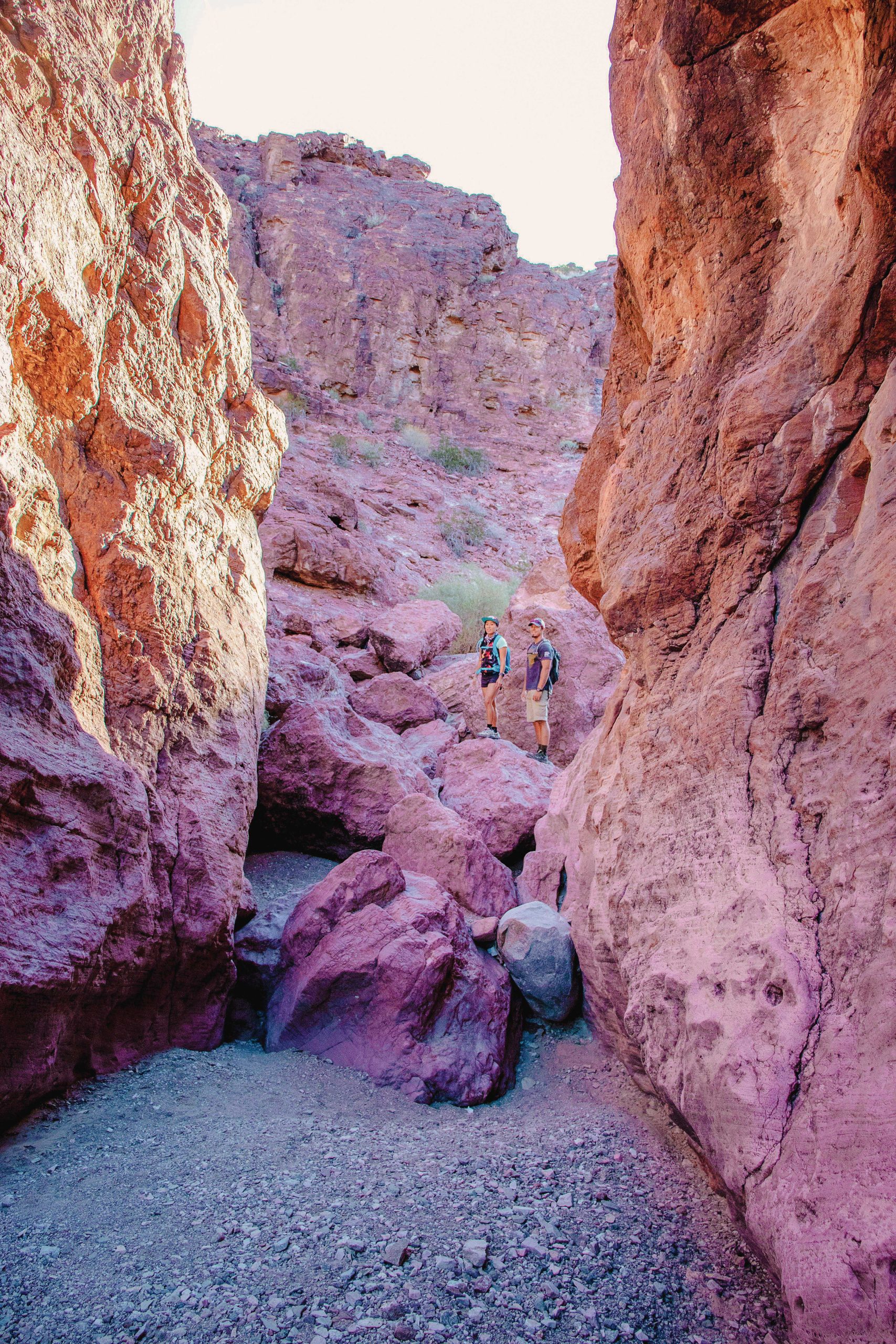 slot canyon at Lake Havasu slot canyon at Lake Havasu
