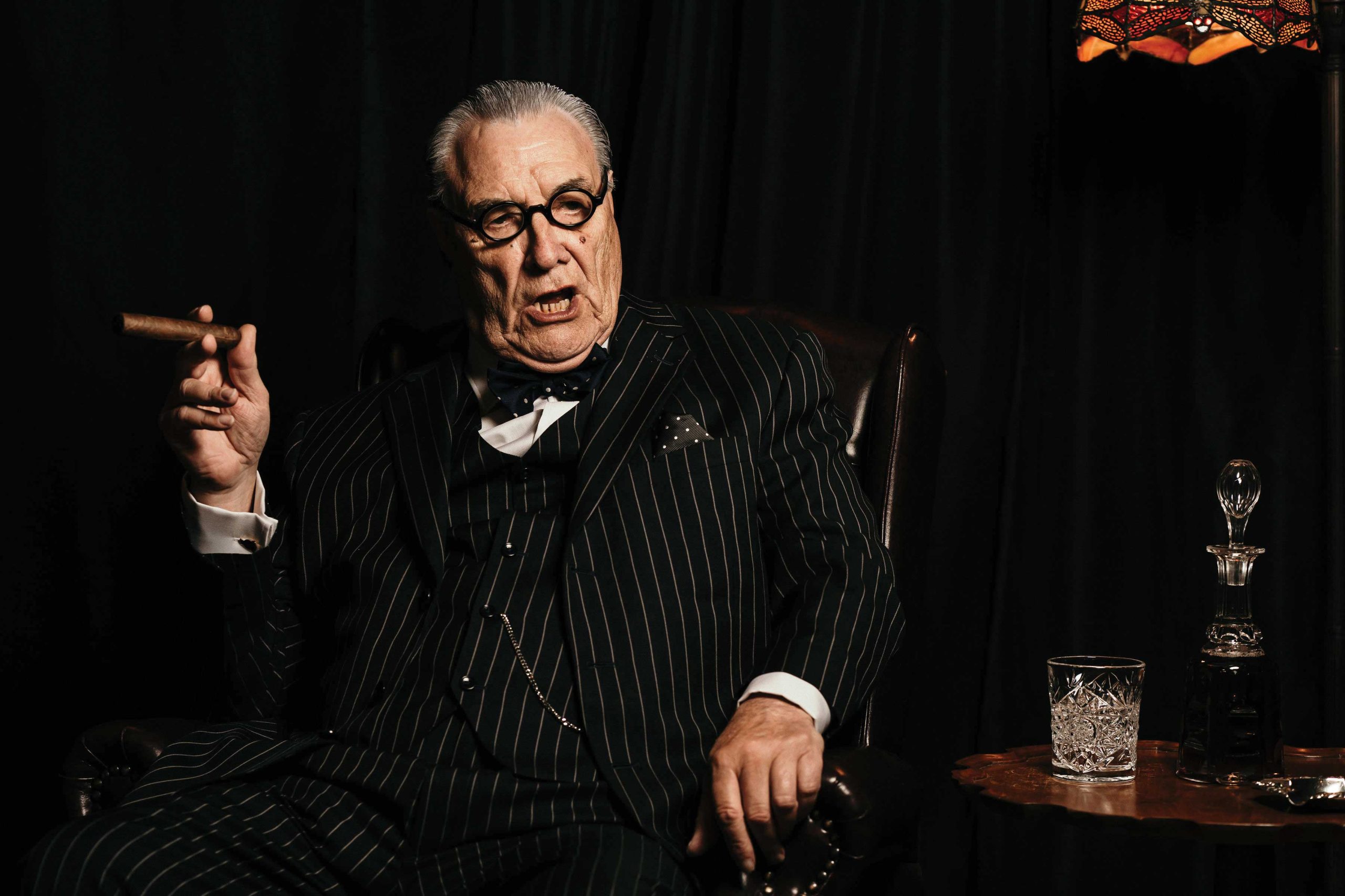 Churchill, starring David Payne. Photos courtesy The Phoenix Theatre Company Churchill, starring David Payne. Photos courtesy The Phoenix Theatre Company
