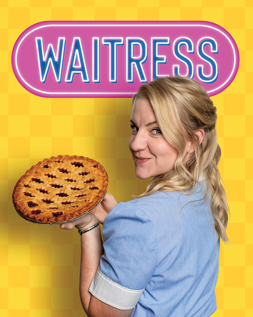 Cassie Chilton as Jenna in Waitress Cassie Chilton as Jenna in Waitress