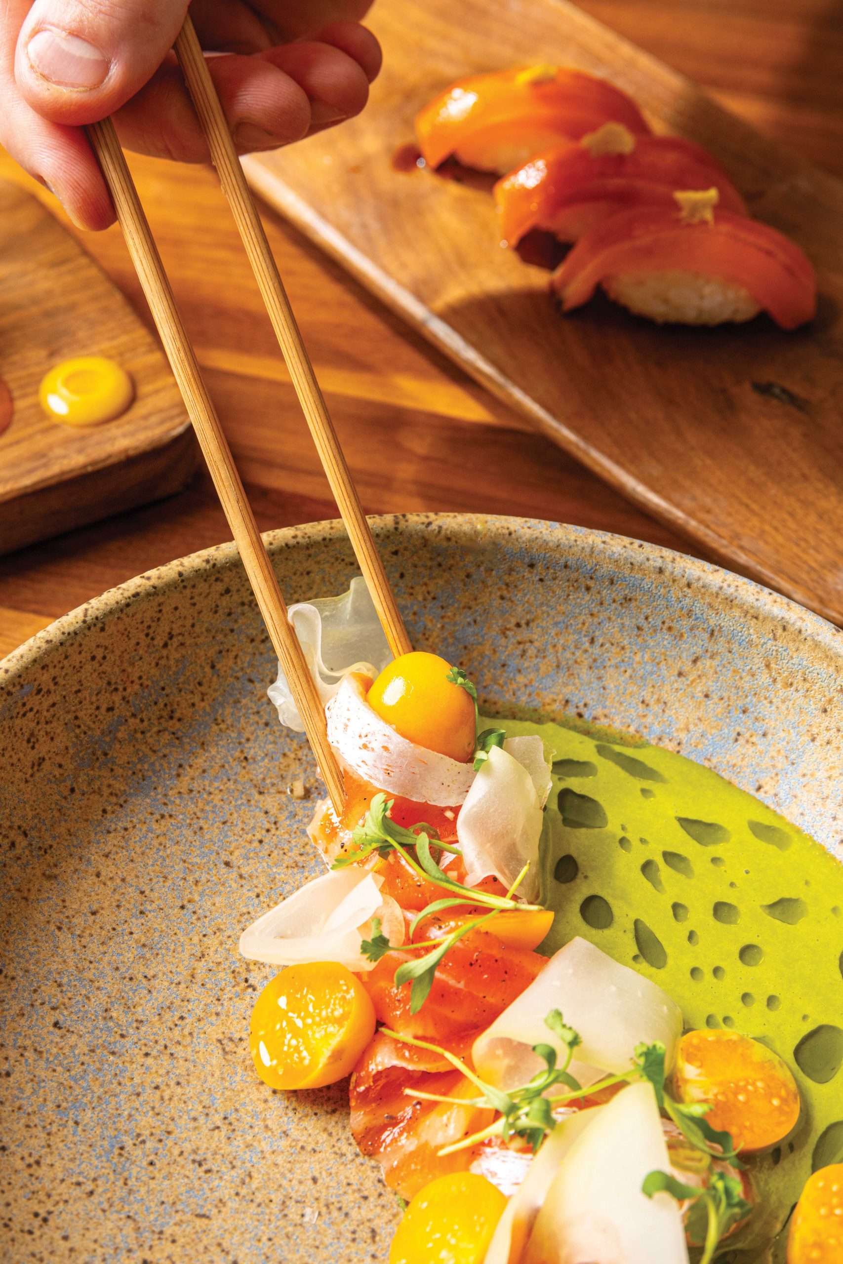 Masu crudo at Uchi Masu crudo at Uchi