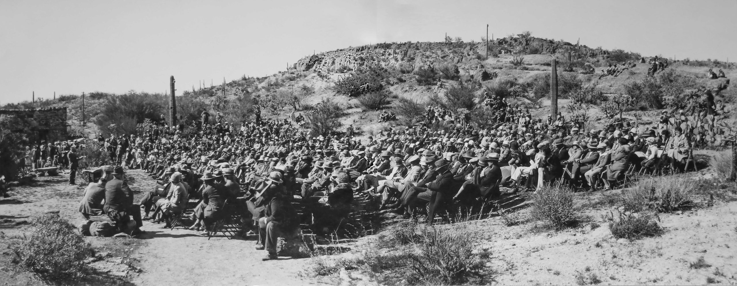 Official dedication of Boyce Thompson Arboretum in 1929 Official dedication of Boyce Thompson Arboretum in 1929