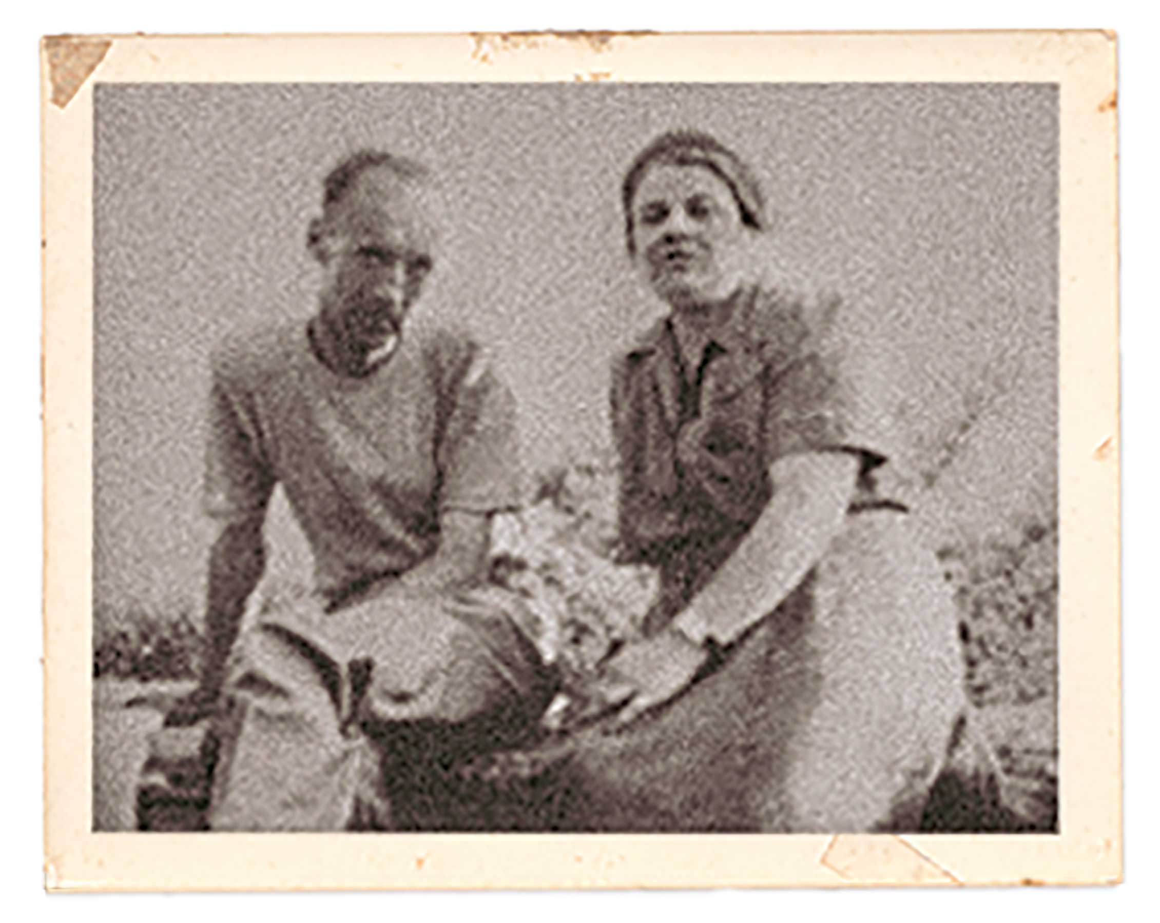 Nobokov near the Grand Canyon with Dorothy Leuthold, the student and chaffeur who inspired the name of the butterfly, June 1941