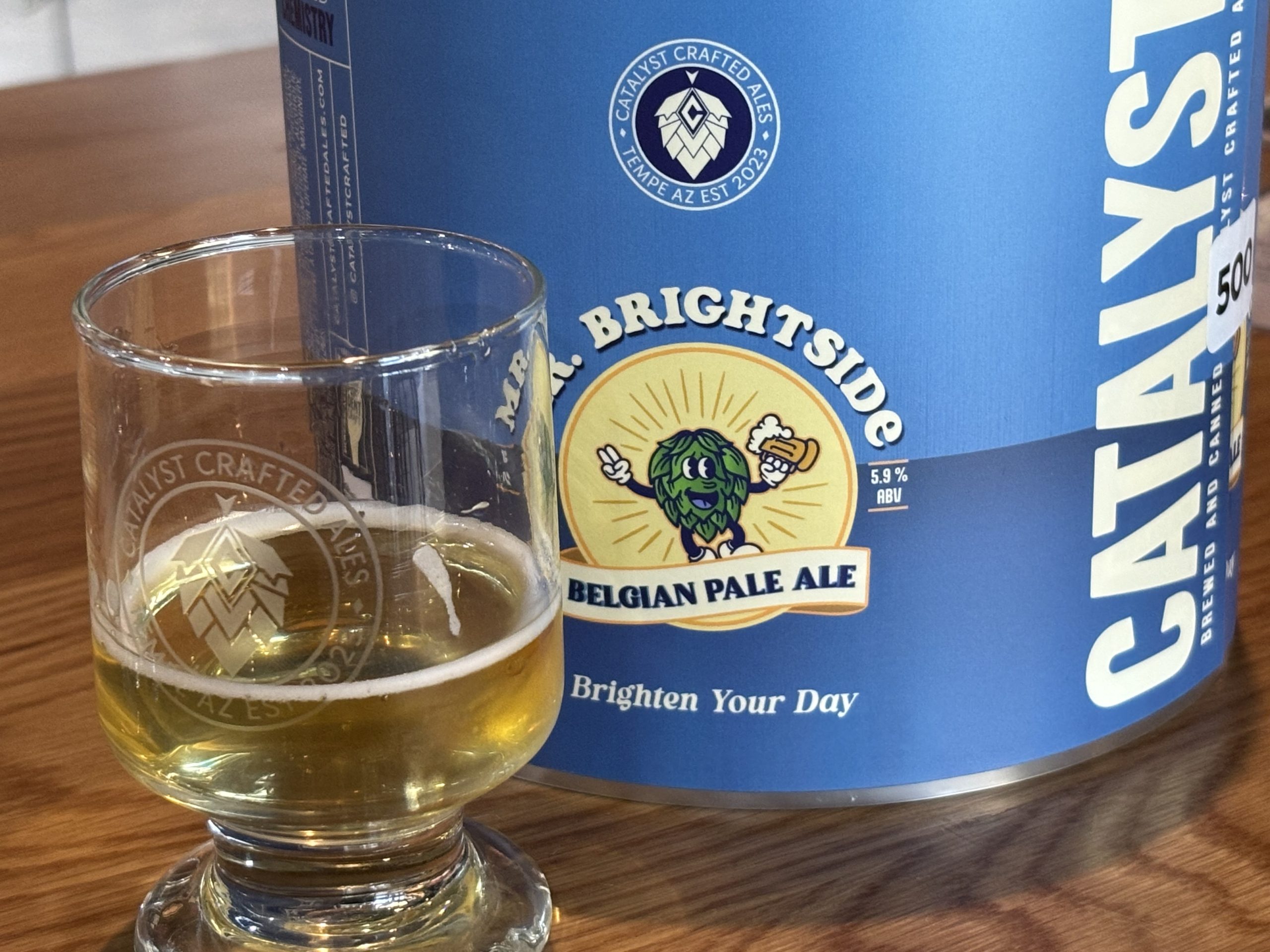 Mr. Brightside Belgian pale ale