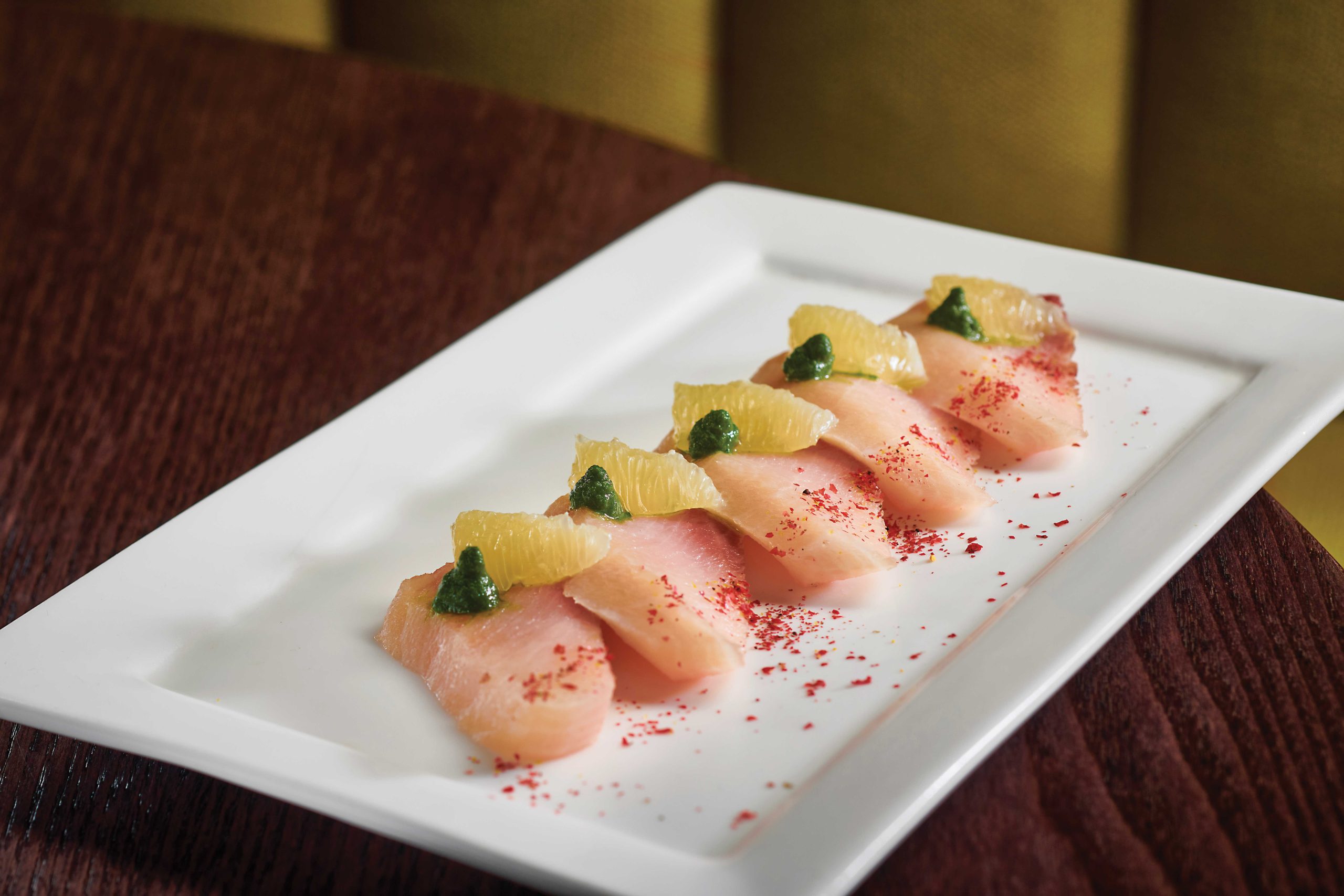 hamachi crudo