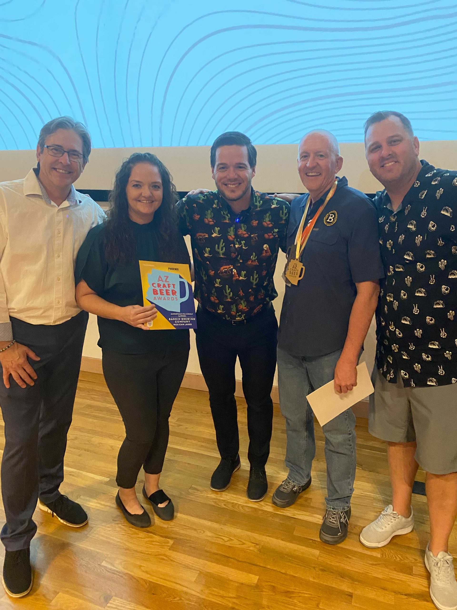 Barrio wins gold for Mexican Lager