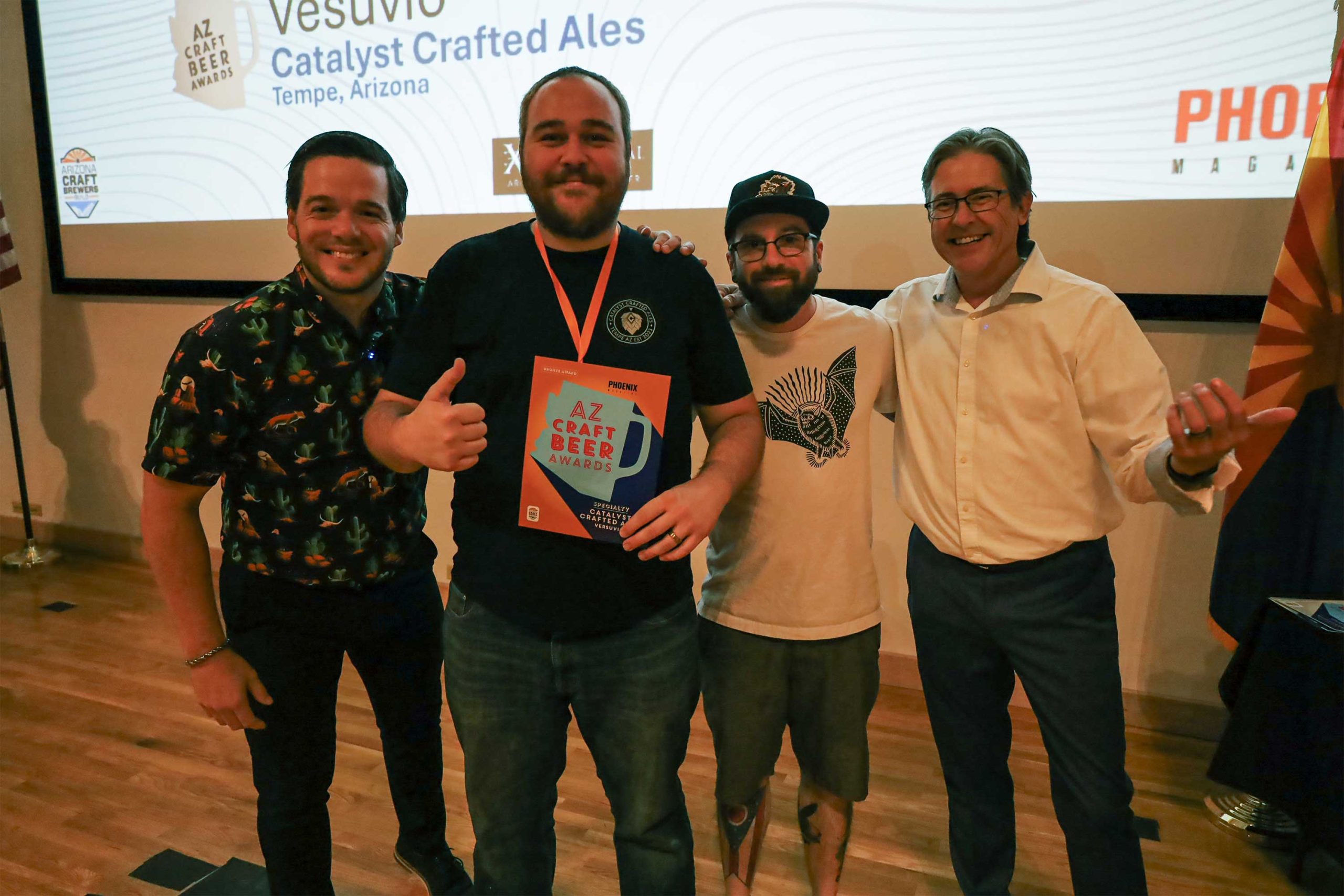 Catalyst wins bronze for Vesuvio