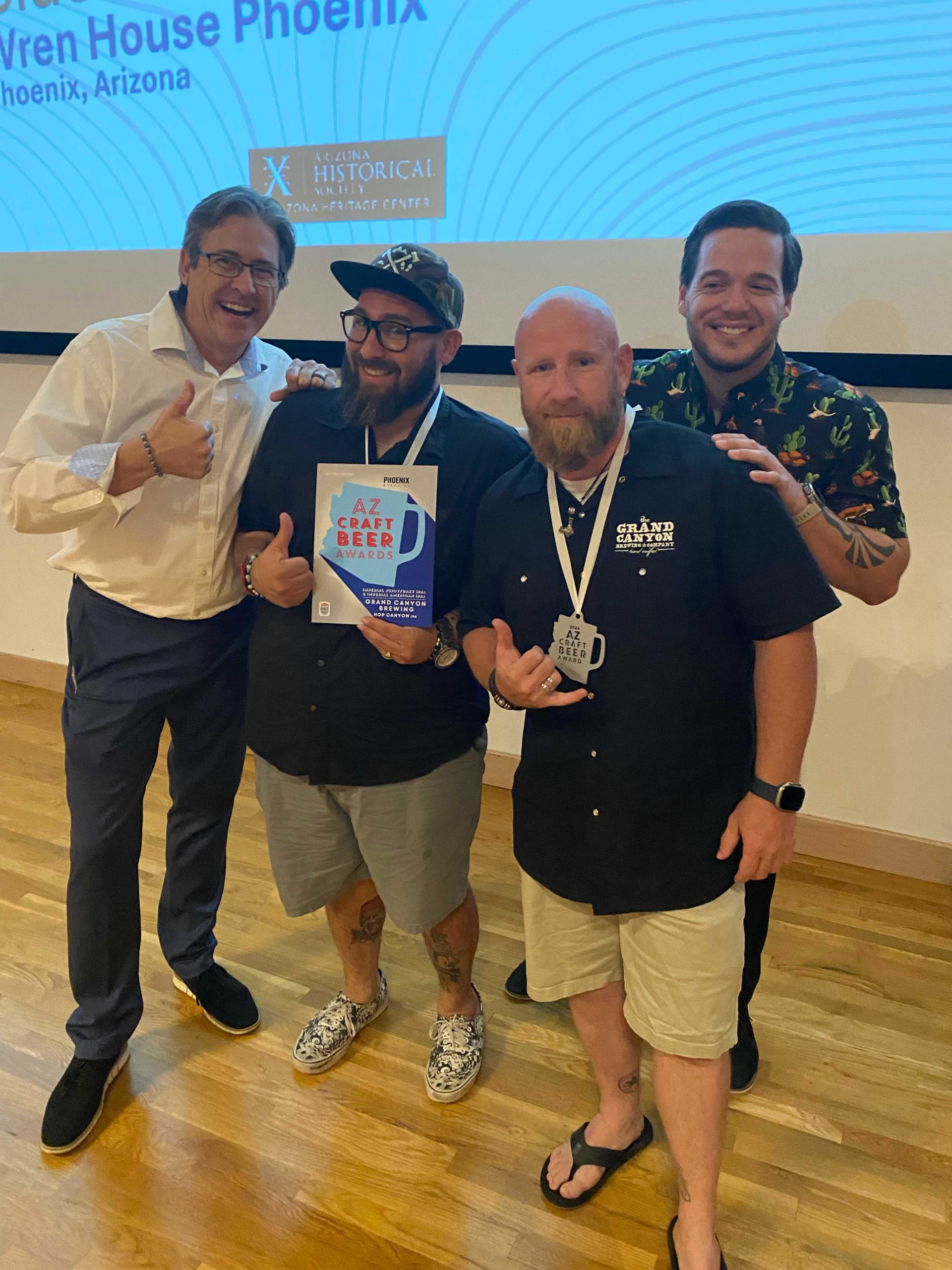 Grand Canyon wins silver for Hop Canyon juicy ipa