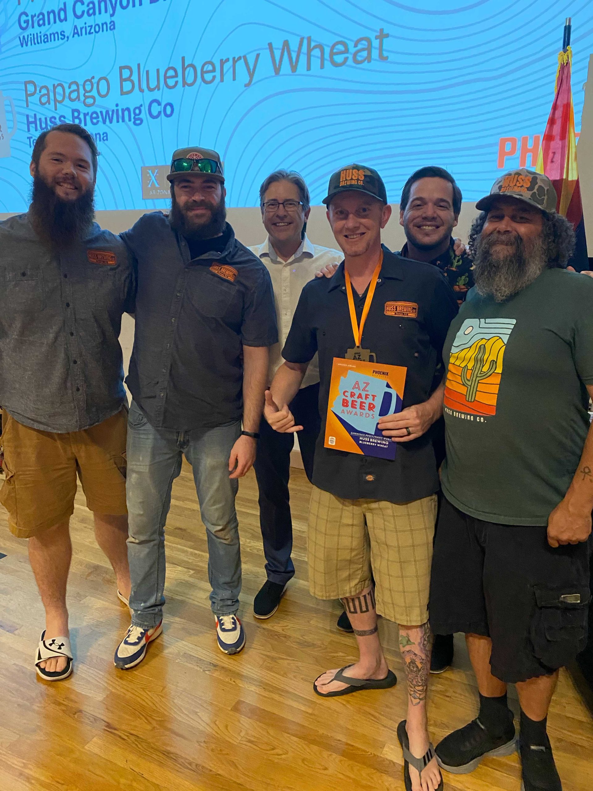 Huss wins bronze for Papago Blueberry Wheat