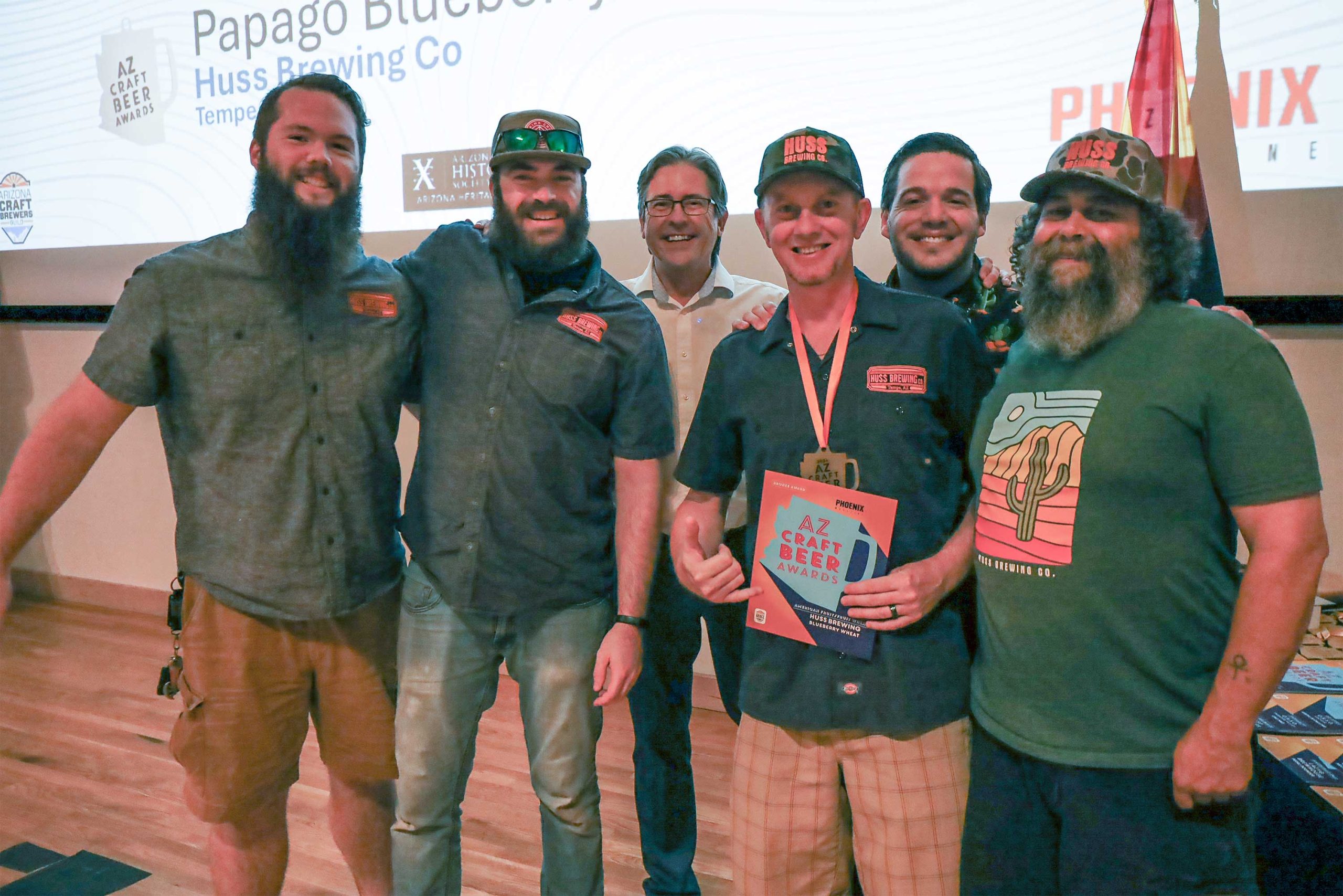 Huss wins bronze for Papago Blueberry Wheat