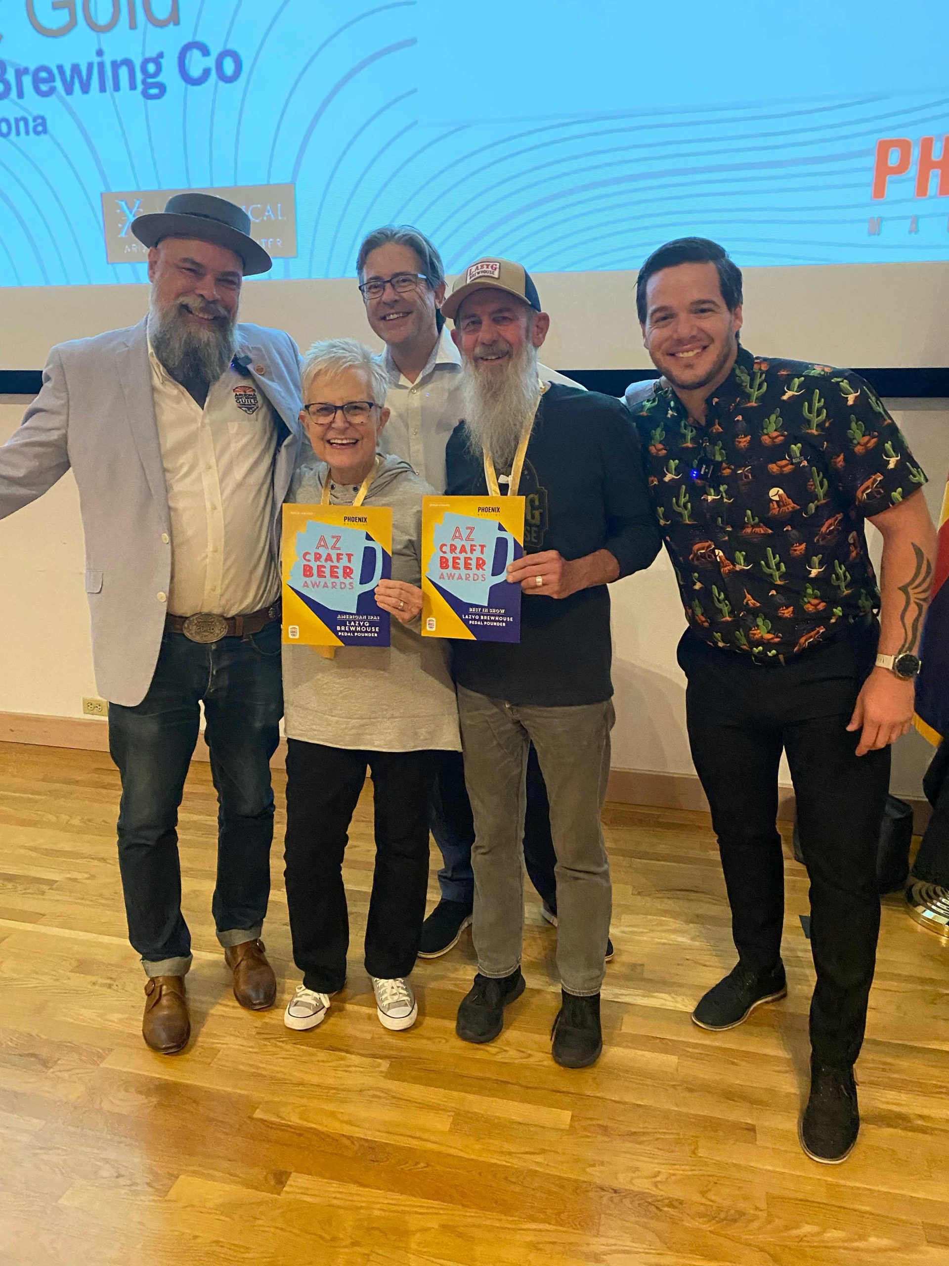 LazyG Brewhouse wins Best in Show for Pedal Pounder American IPA