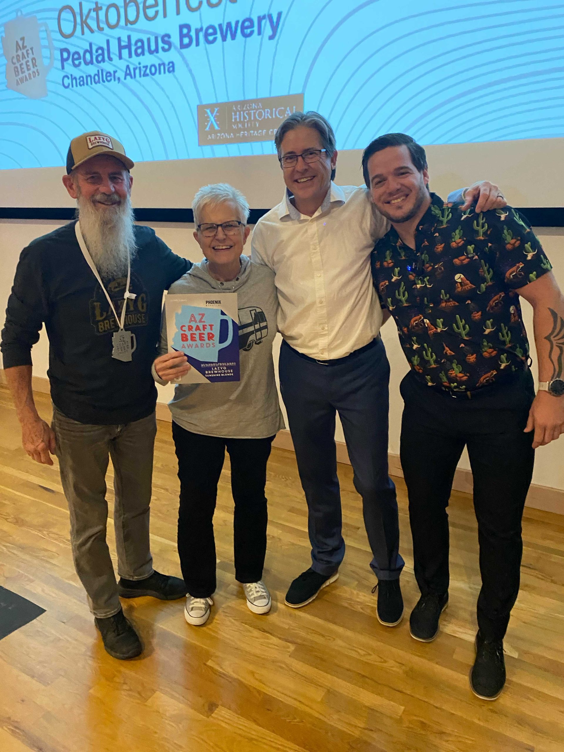 LazyG wins silver in American Pilsner/Lager