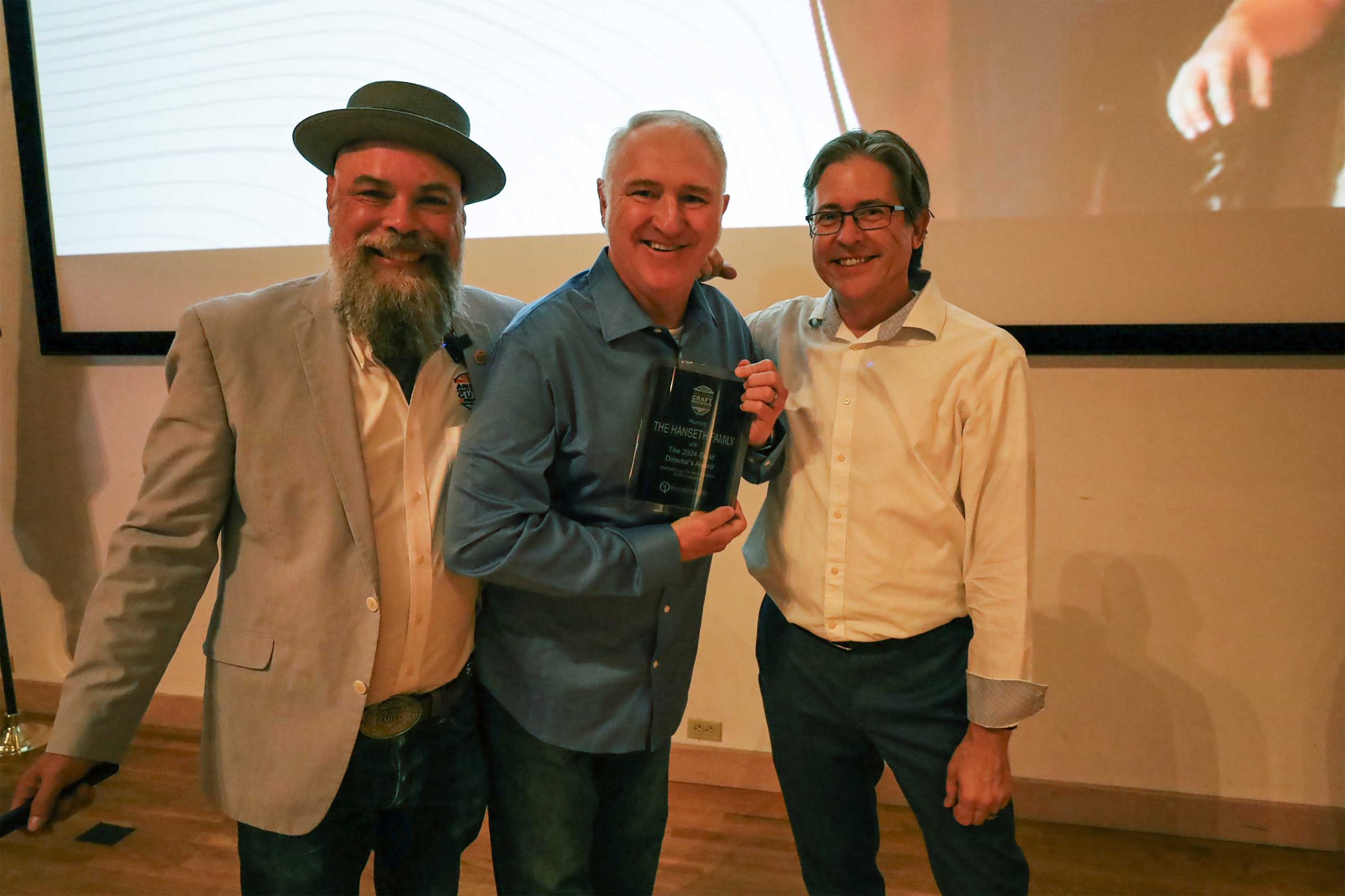 Lumberyard accepts Director's Award for decades of philanthropic work