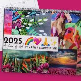 Phoenix Artist Lauren Lee Creates 2025 Calendar of Her Iconic Murals