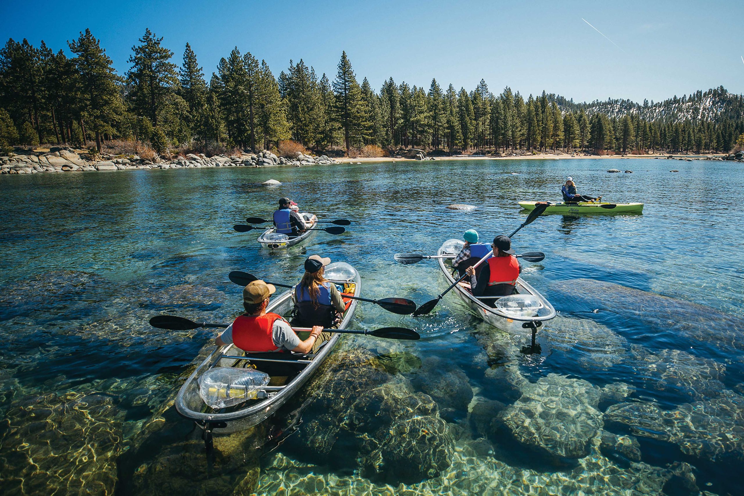 kayaking with Clearly Tahoe kayaking with Clearly Tahoe