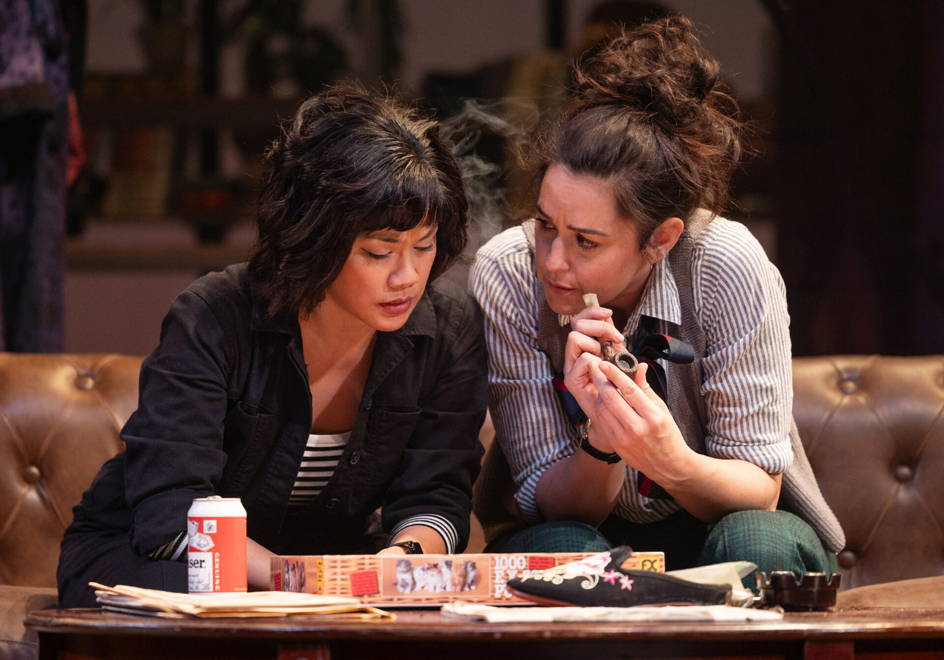 Regina Fernandez and Kelen Coleman in Arizona Theatre Company's 'Ms. Holmes & Ms. Watson – Apt. 2B' Regina Fernandez and Kelen Coleman in Arizona Theatre Company's 'Ms. Holmes & Ms. Watson – Apt. 2B'
