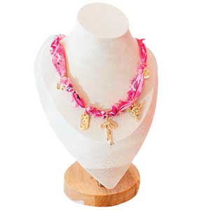 Bandana Charm Necklace $75 Bandana Charm Necklace $75