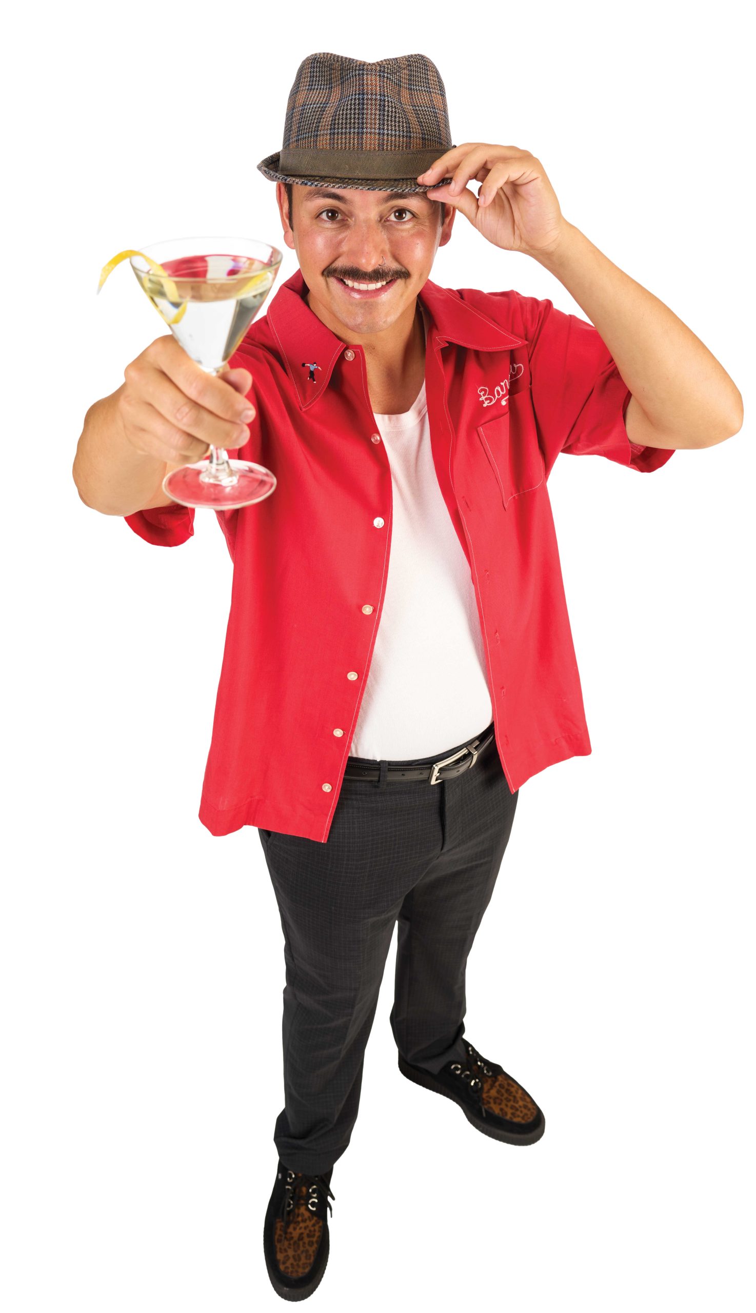 by Camerawerks; Wardrobe styling by Michelle Phillips/Rare Scarf Glam Vintage; Grooming by Kami tafoya