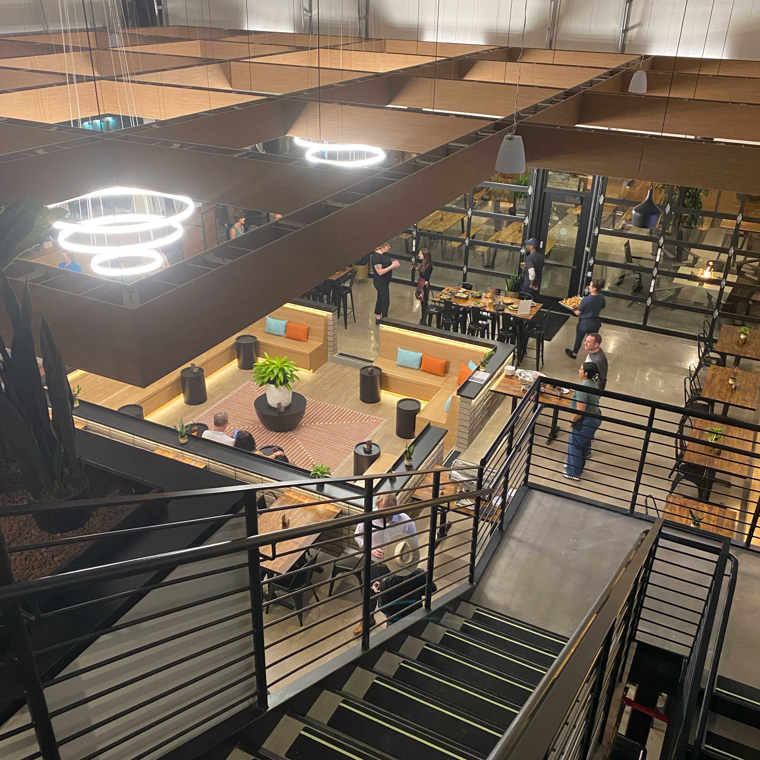 It's arguably the largest, most-inviting indoor space of all the breweries along Roosevelt Row, which helps set it apart from its neighbors. 