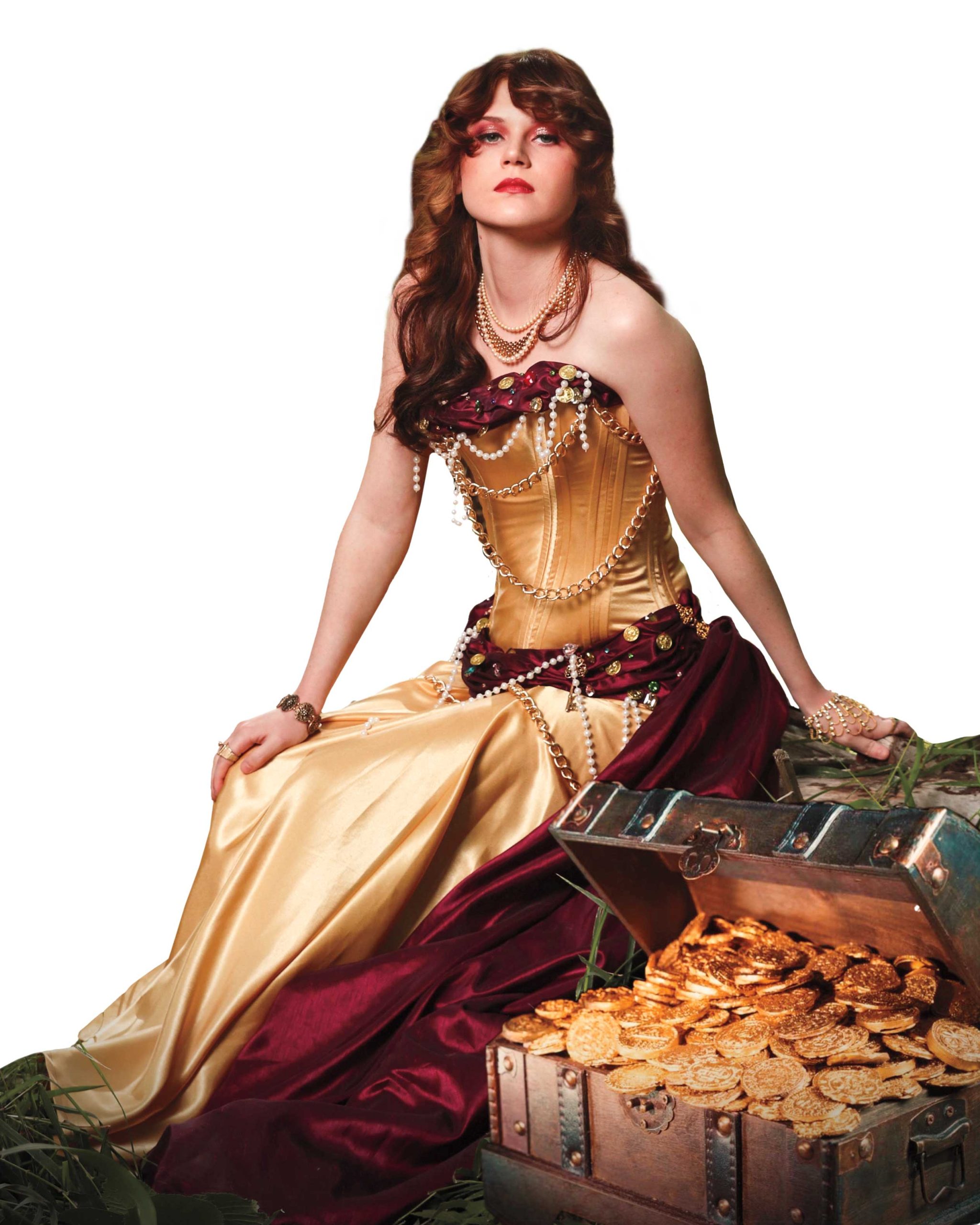 Buried Treasure dress $800. Photos courtesy house of aven
