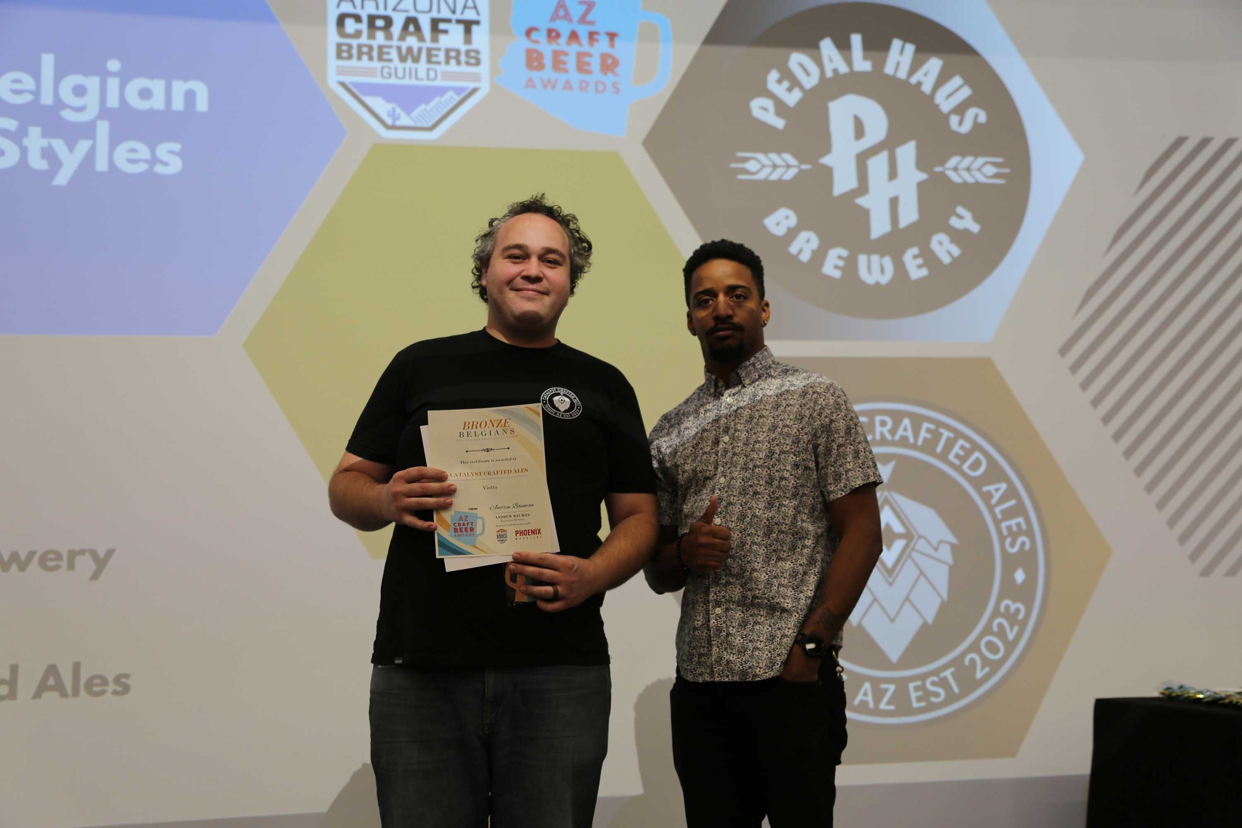 Catalyst Crafted Ales wins bronze in Belgians for Viotto