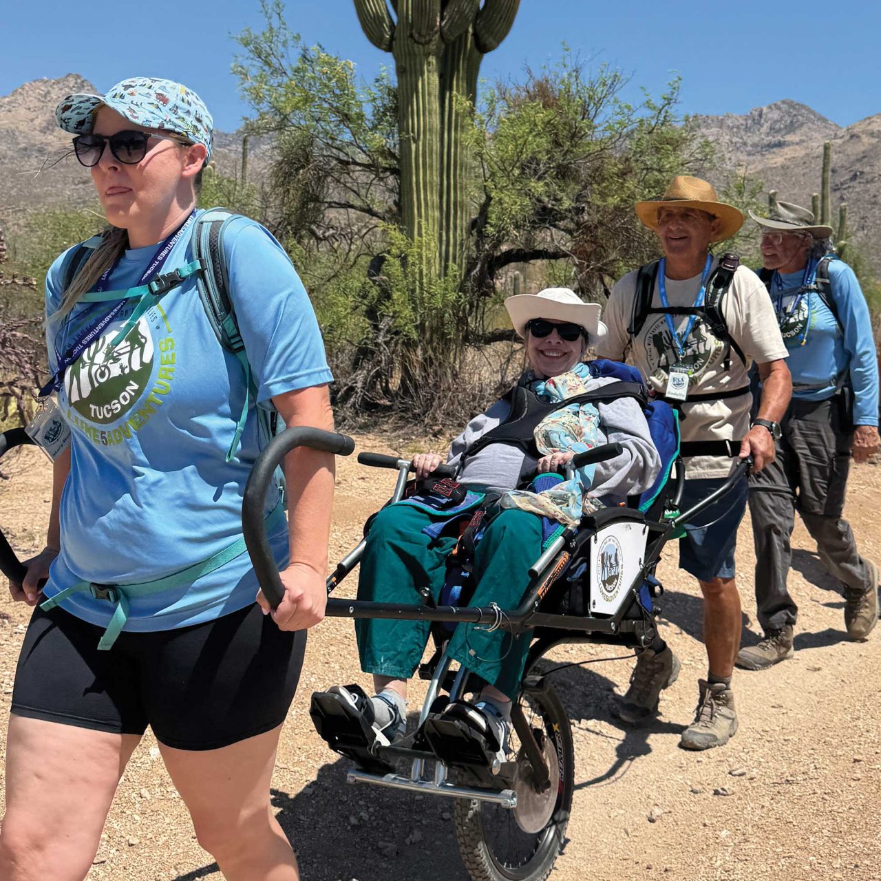 Biblical Message Inspires Group to Help Disabled Hikers Get on the Trails