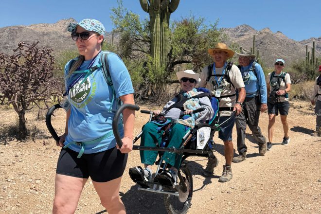 Biblical Message Inspires Group to Help Disabled Hikers Get on the Trails