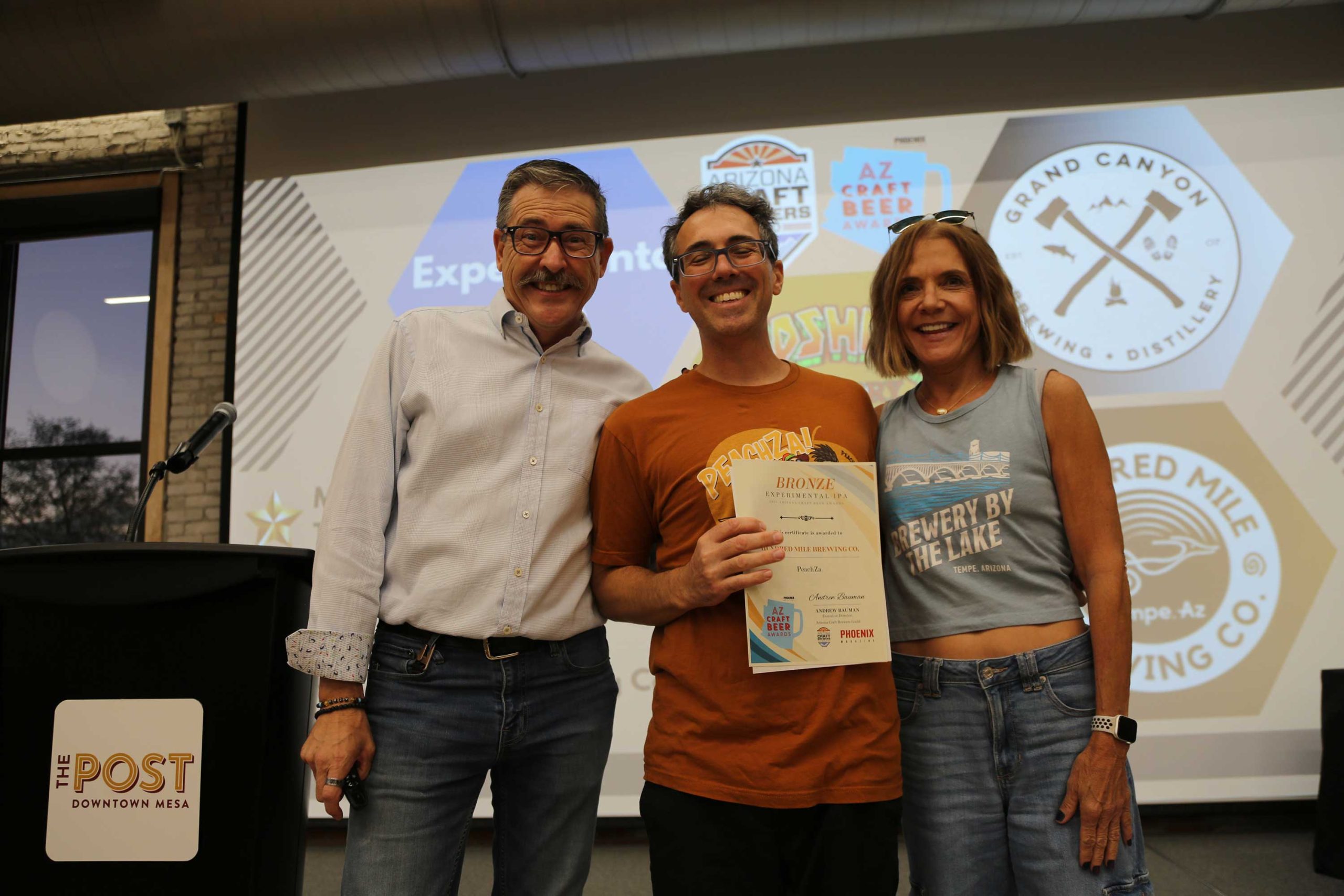 Hundred Mile wins bronze in Experimental IPA for PeachZa