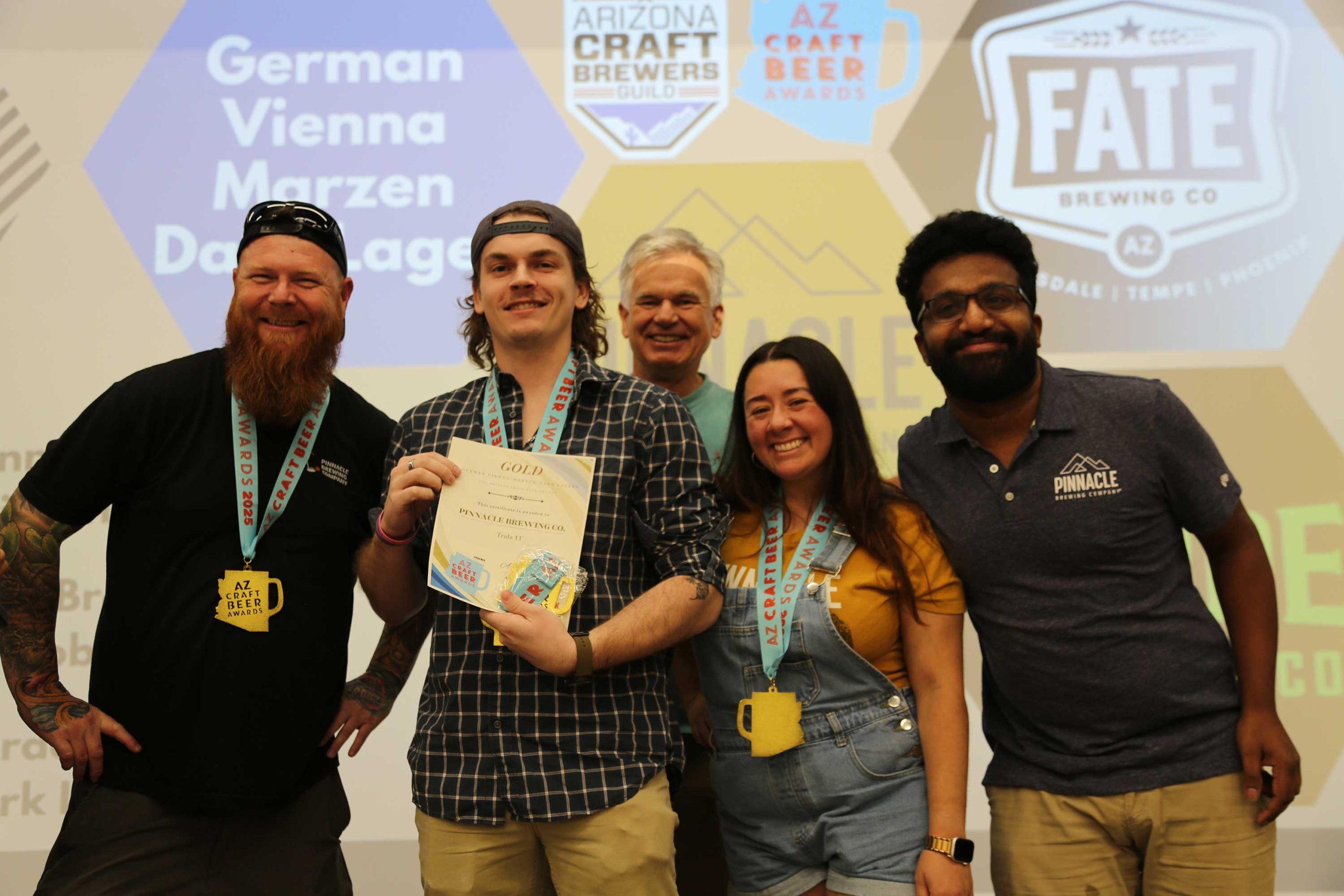 Pinnacle wins gold in German Vienna/Marzen/Dark Lager for Trida 11