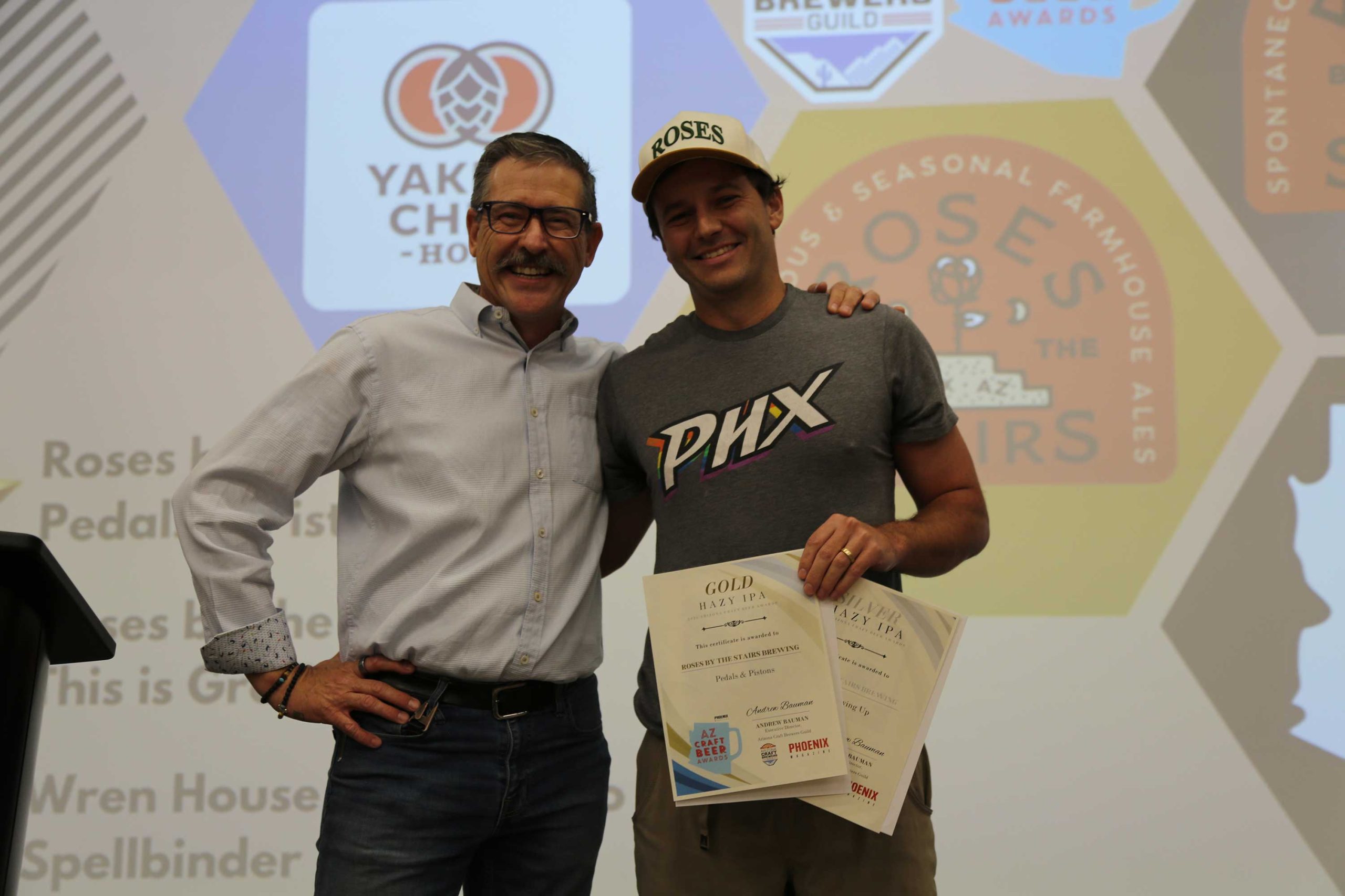 Roses by the Stairs Brewing wins gold and silver in Hazy IPA for Pedals & Pistons, This is Growing Up