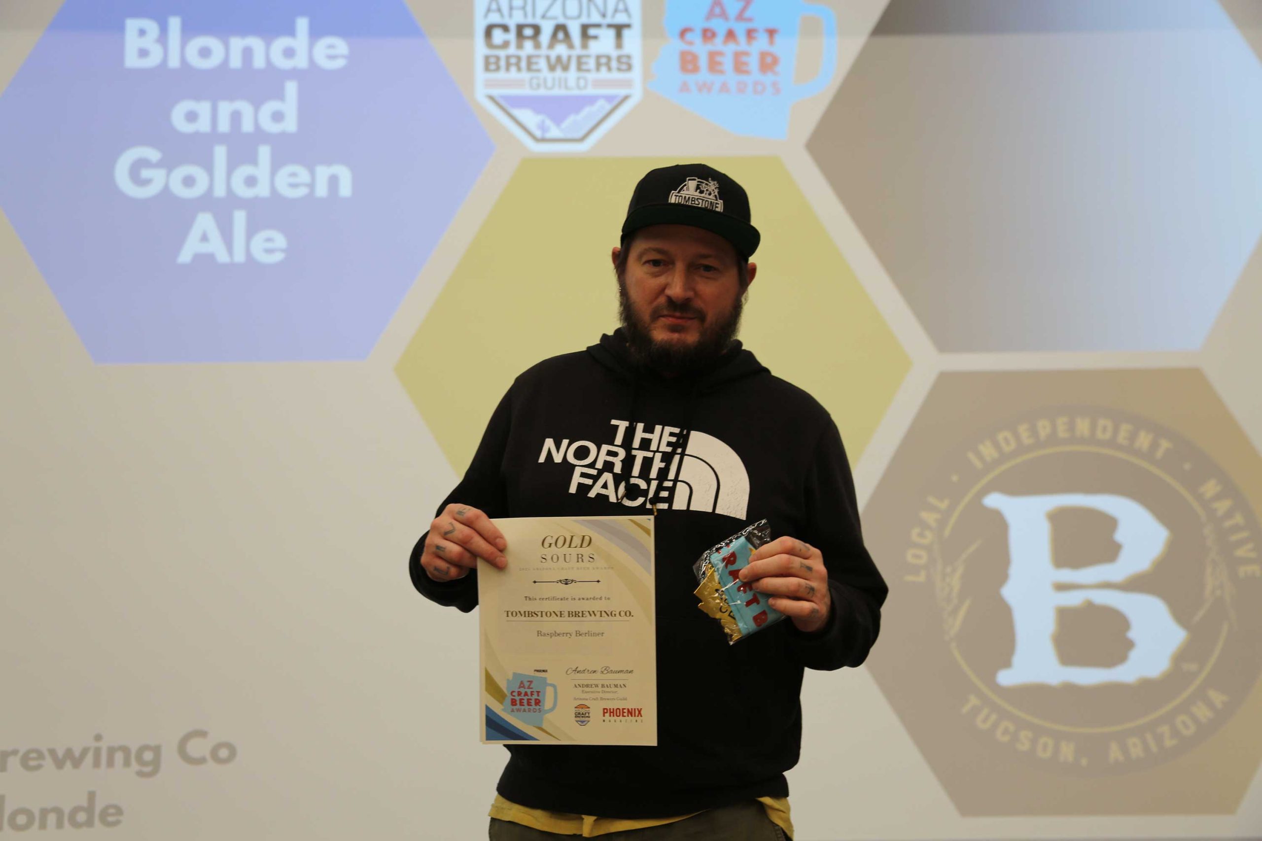 Tombstone wins gold in sours for Raspberry Berliner