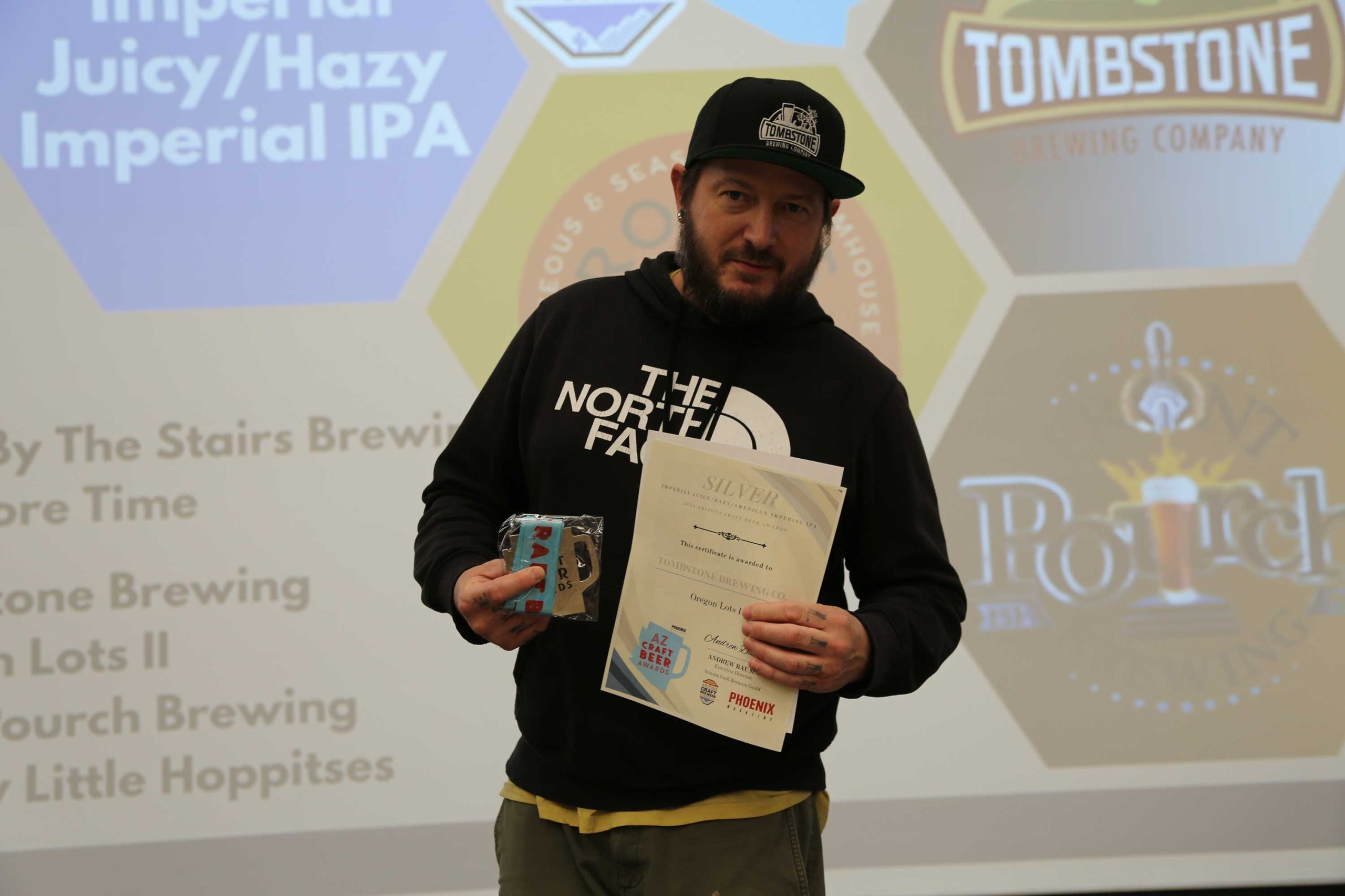 Tombstone wins silver in Imperial Hazy IPA for Oregon Lots II