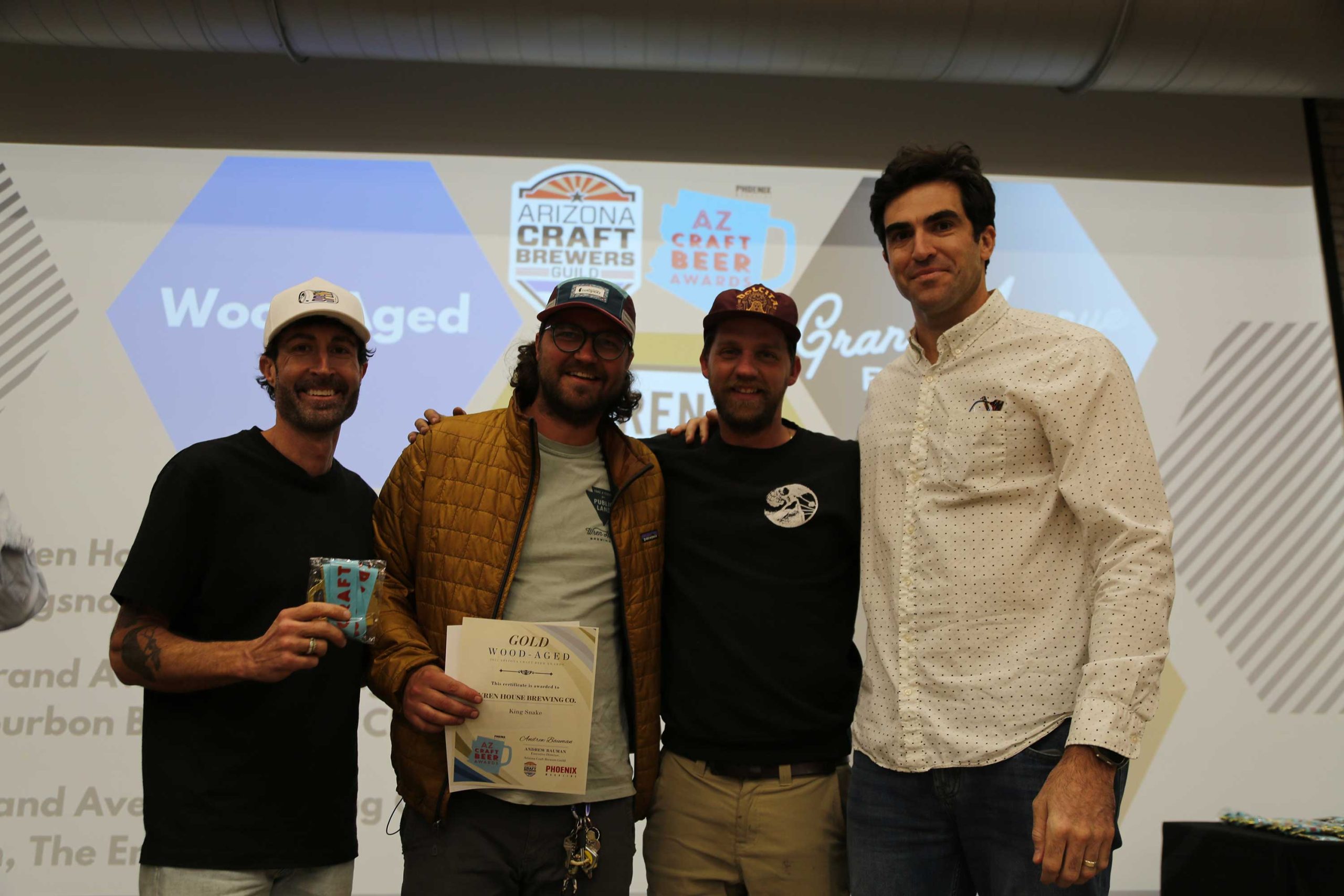 Wren House wins gold in Wood-Aged for King Snake
