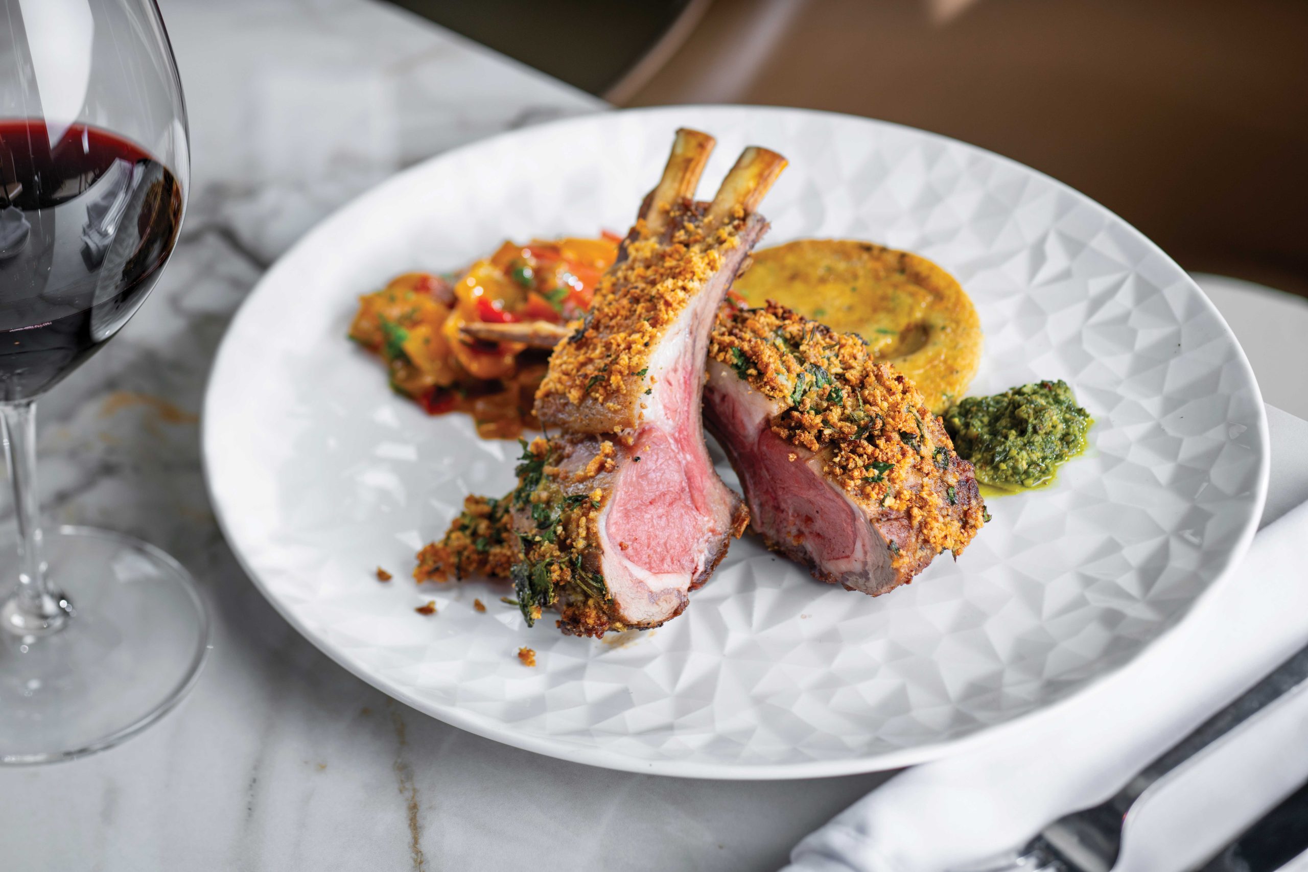 Rack of lamb