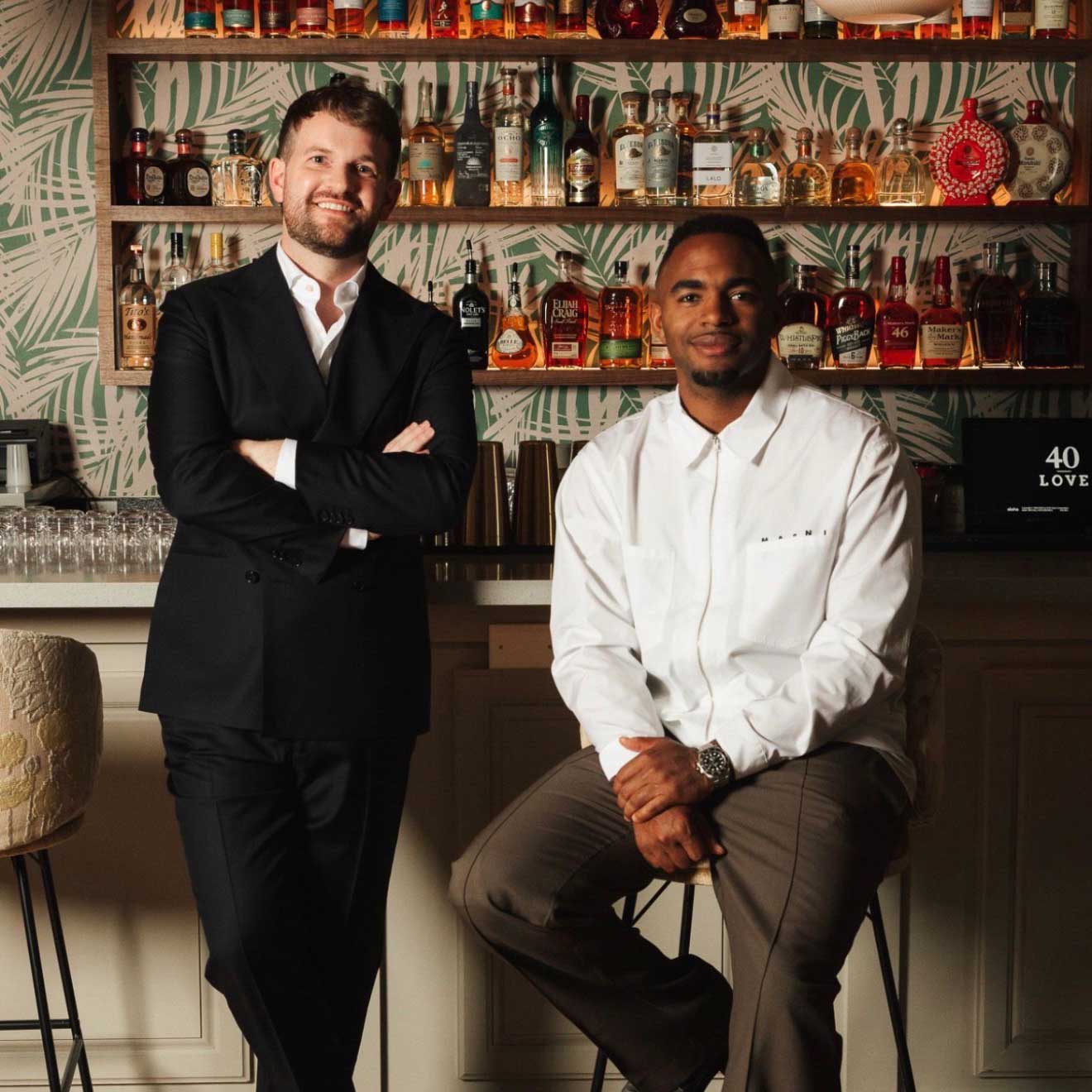 40 Love co-founders Sean Mulholland & Avery Johnson Jr. 40 Love co-founders Sean Mulholland & Avery Johnson Jr.